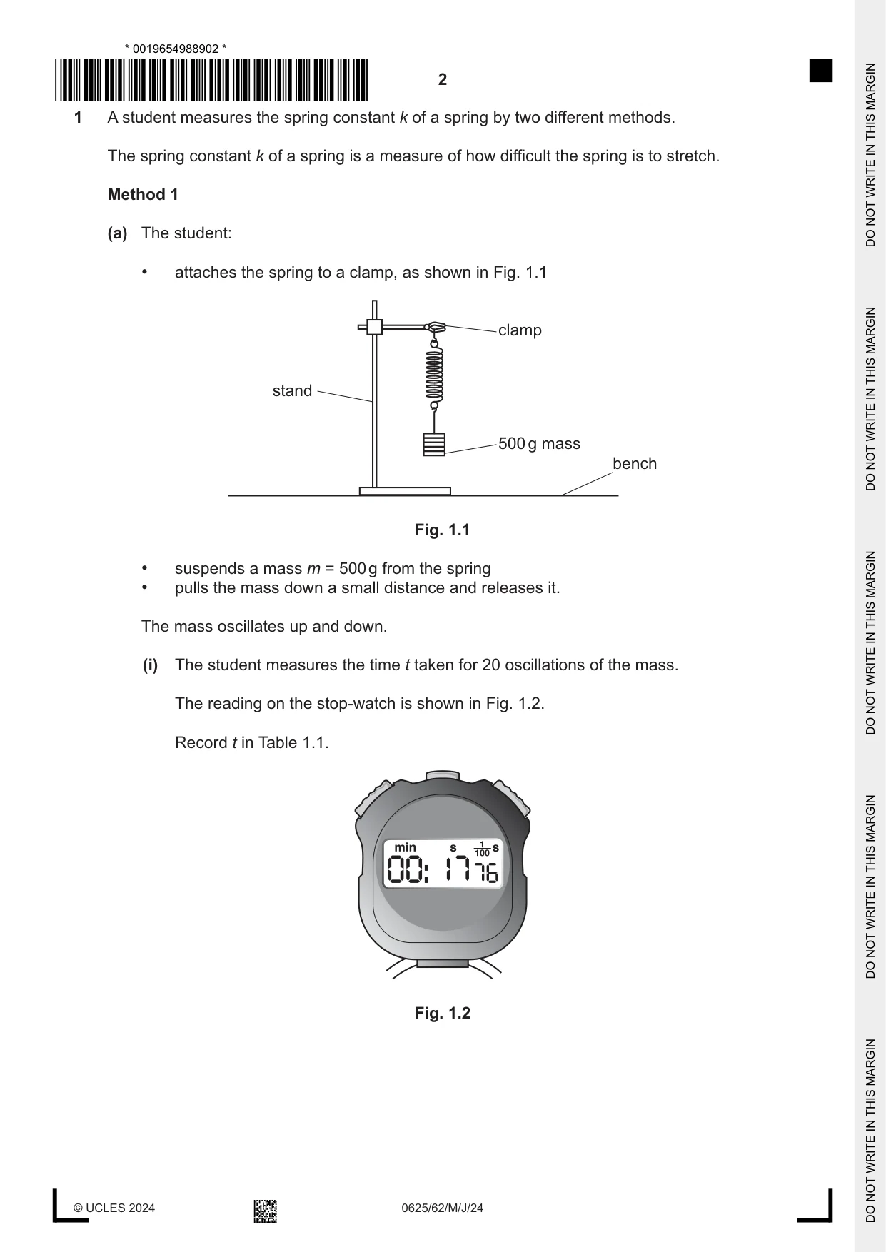 Cambridge IGCSE Physics 0625 2024 May/June Paper 6 · Variant 2 question paper, page 2 of 16
