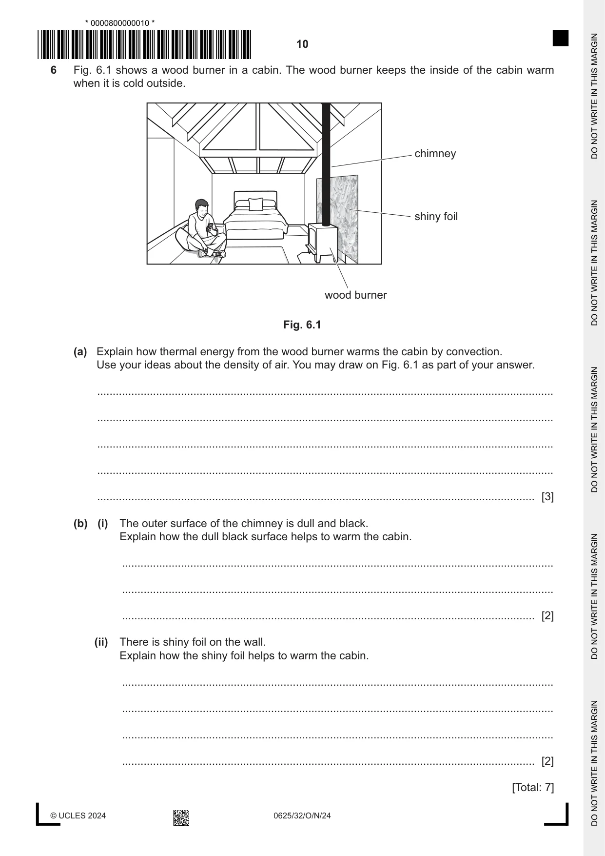 Cambridge IGCSE Physics 0625 2024 Oct/Nov Paper 3 · Variant 2 question paper, page 10 of 20