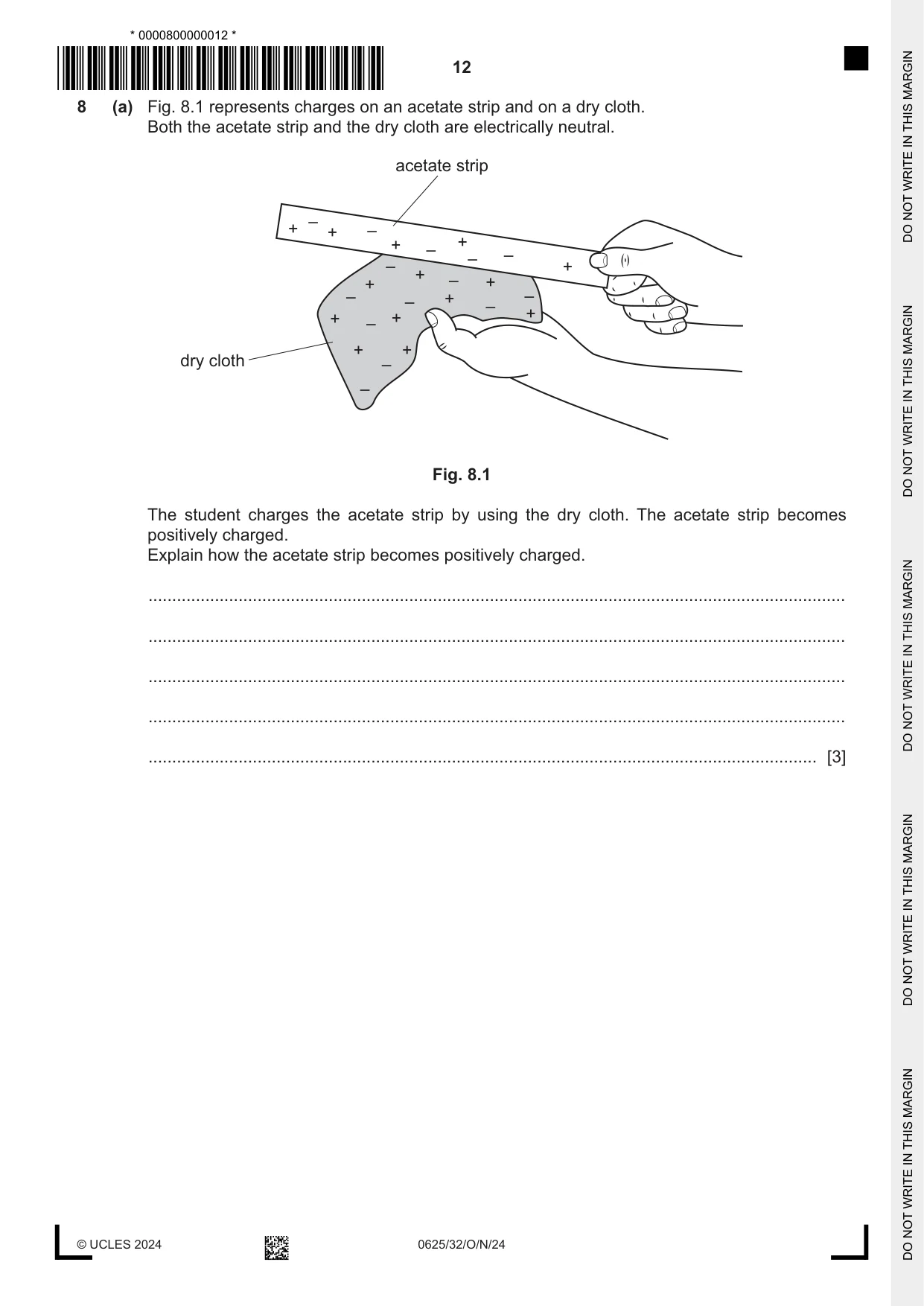 Cambridge IGCSE Physics 0625 2024 Oct/Nov Paper 3 · Variant 2 question paper, page 12 of 20