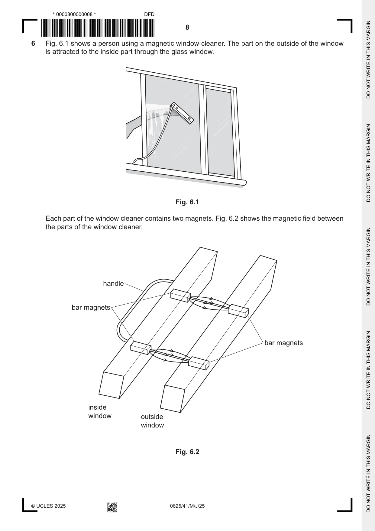 Cambridge IGCSE Physics 0625 2025 May/June Paper 4 · Variant 1 question paper, page 8 of 16