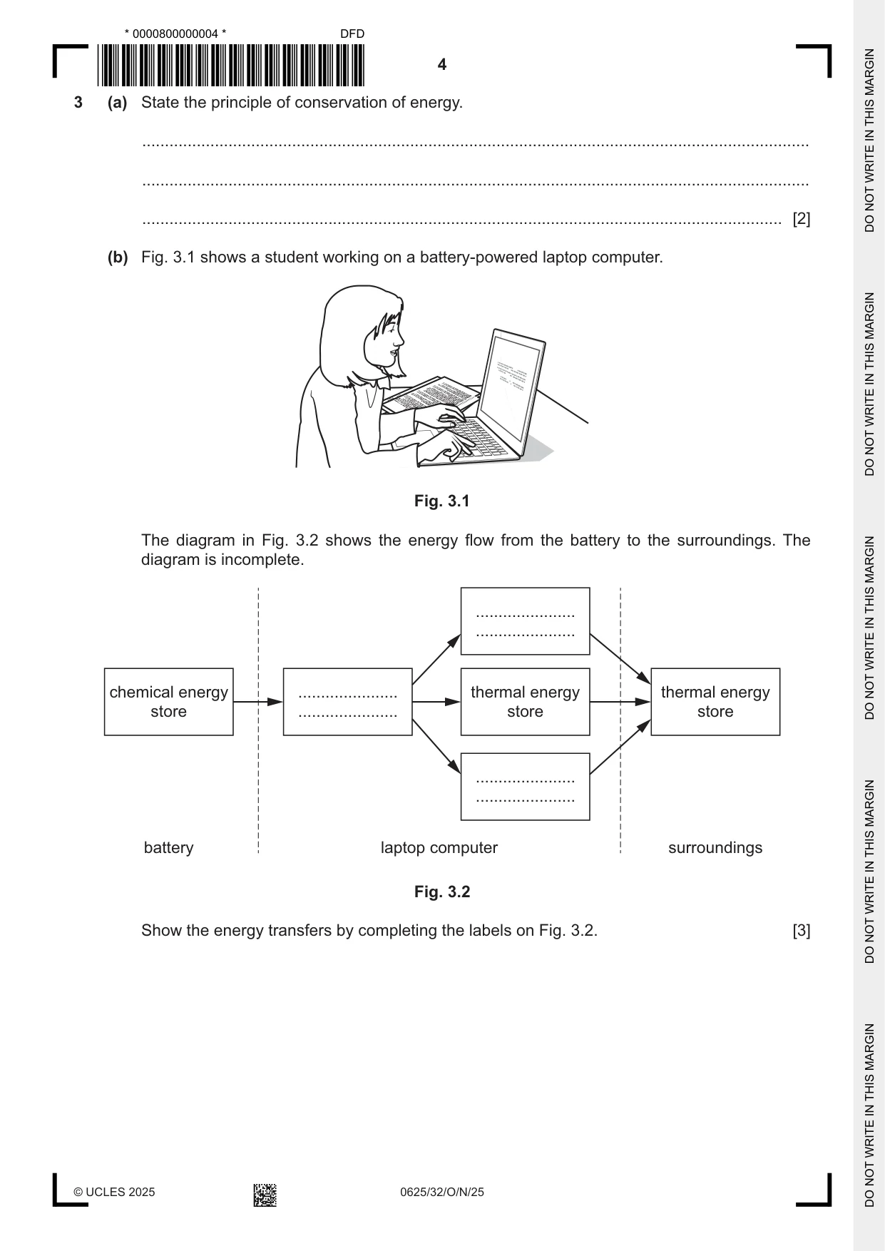 Cambridge IGCSE Physics 0625 2025 Oct/Nov Paper 3 · Variant 2 question paper, page 4 of 16