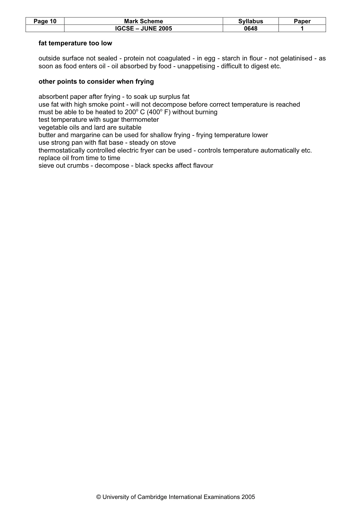 Mark scheme, page 13 of 13