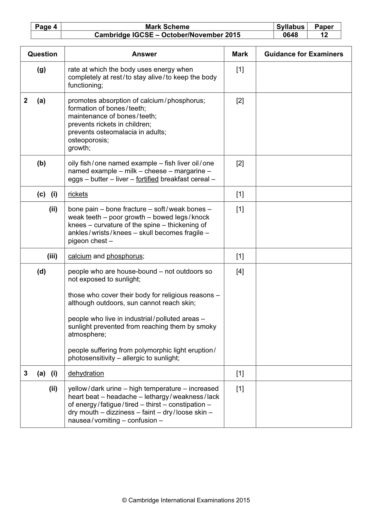 Mark scheme, page 4 of 13