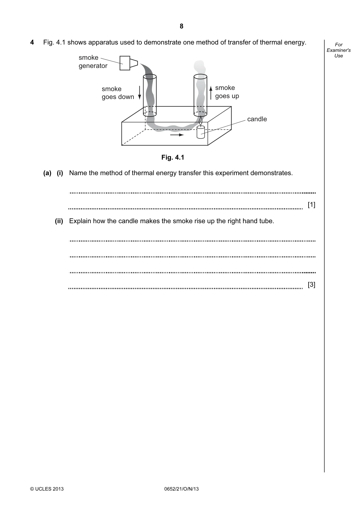 Cambridge IGCSE Physical Science 0652 2013 Oct/Nov Paper 2 · Variant 1 question paper, page 8 of 24