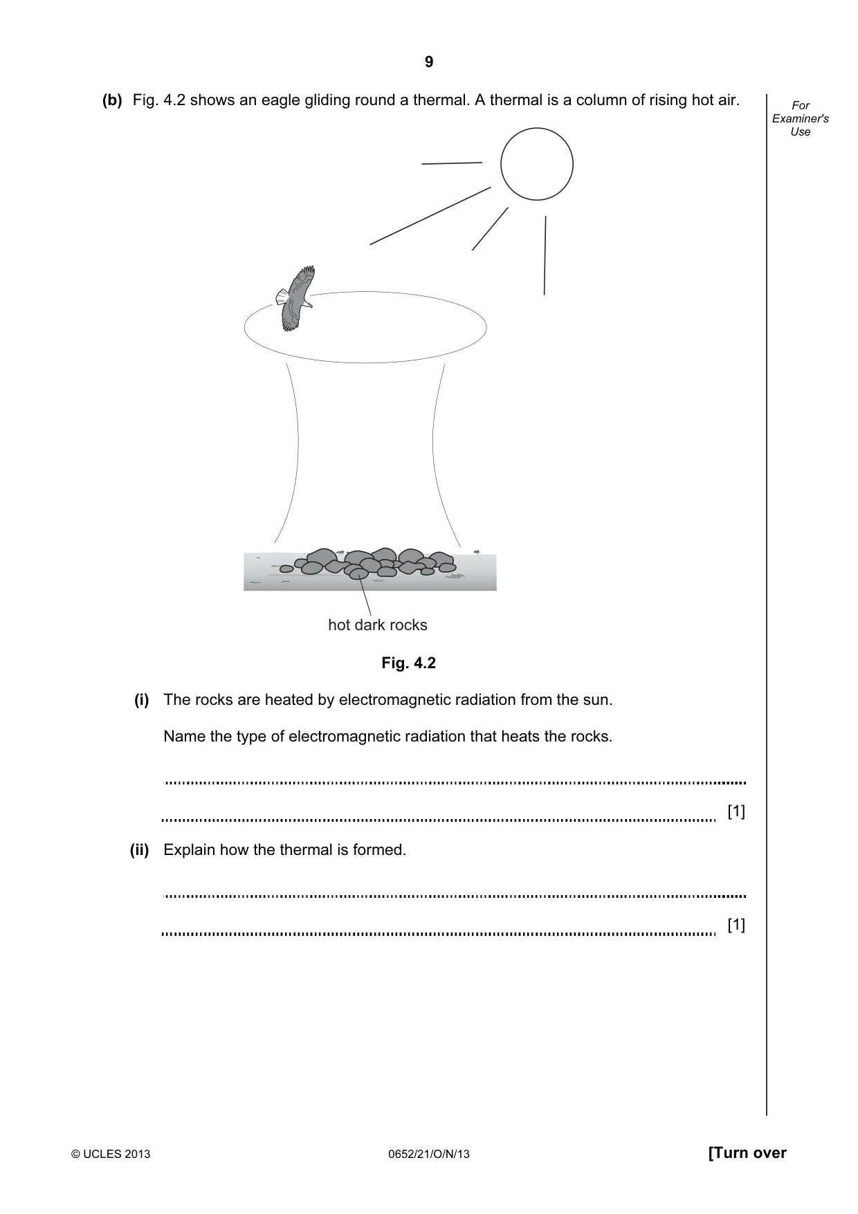 Cambridge IGCSE Physical Science 0652 2013 Oct/Nov Paper 2 · Variant 1 question paper, page 9 of 24