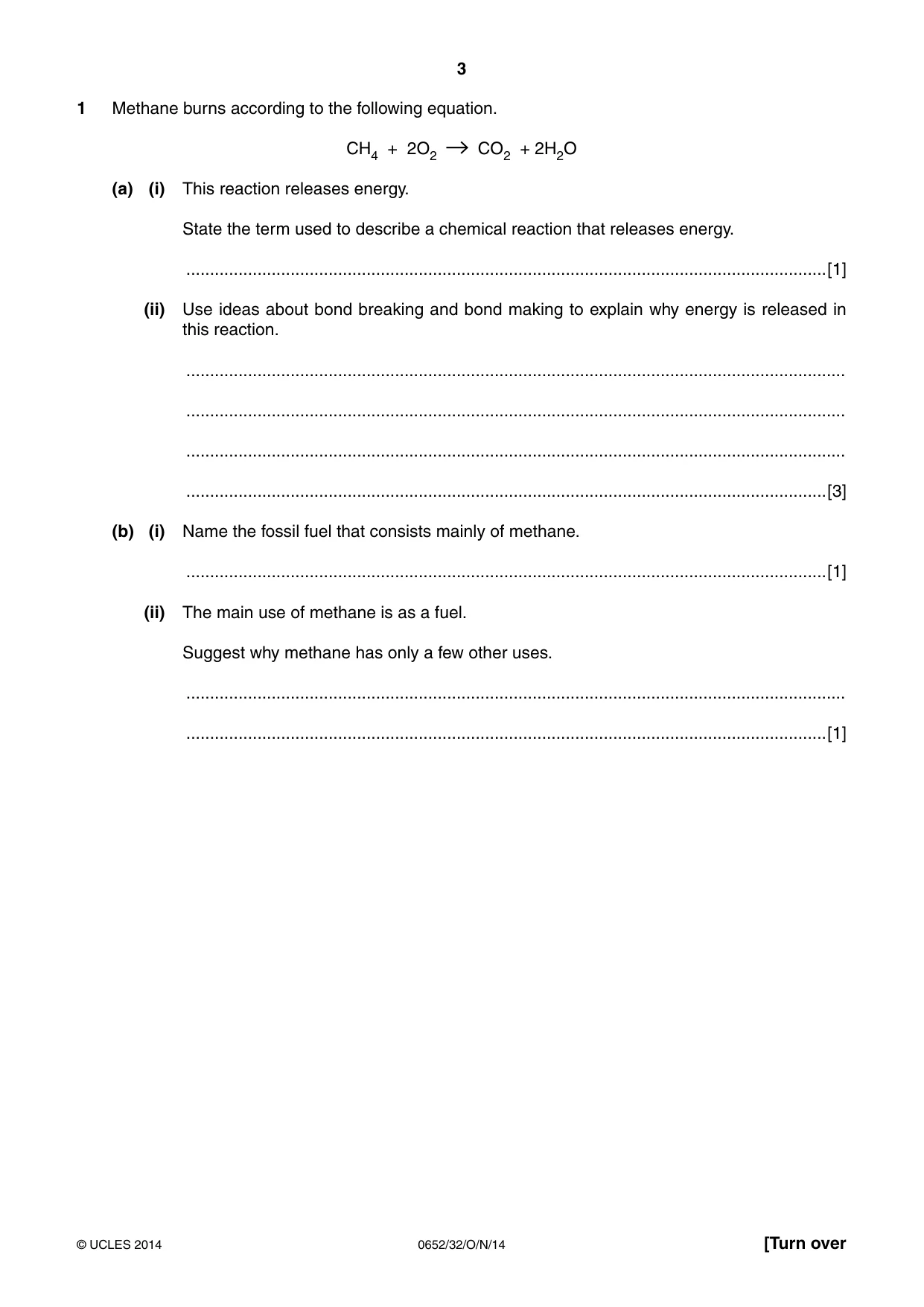 Cambridge IGCSE Physical Science 0652 2014 Oct/Nov Paper 3 · Variant 2 question paper, page 3 of 20