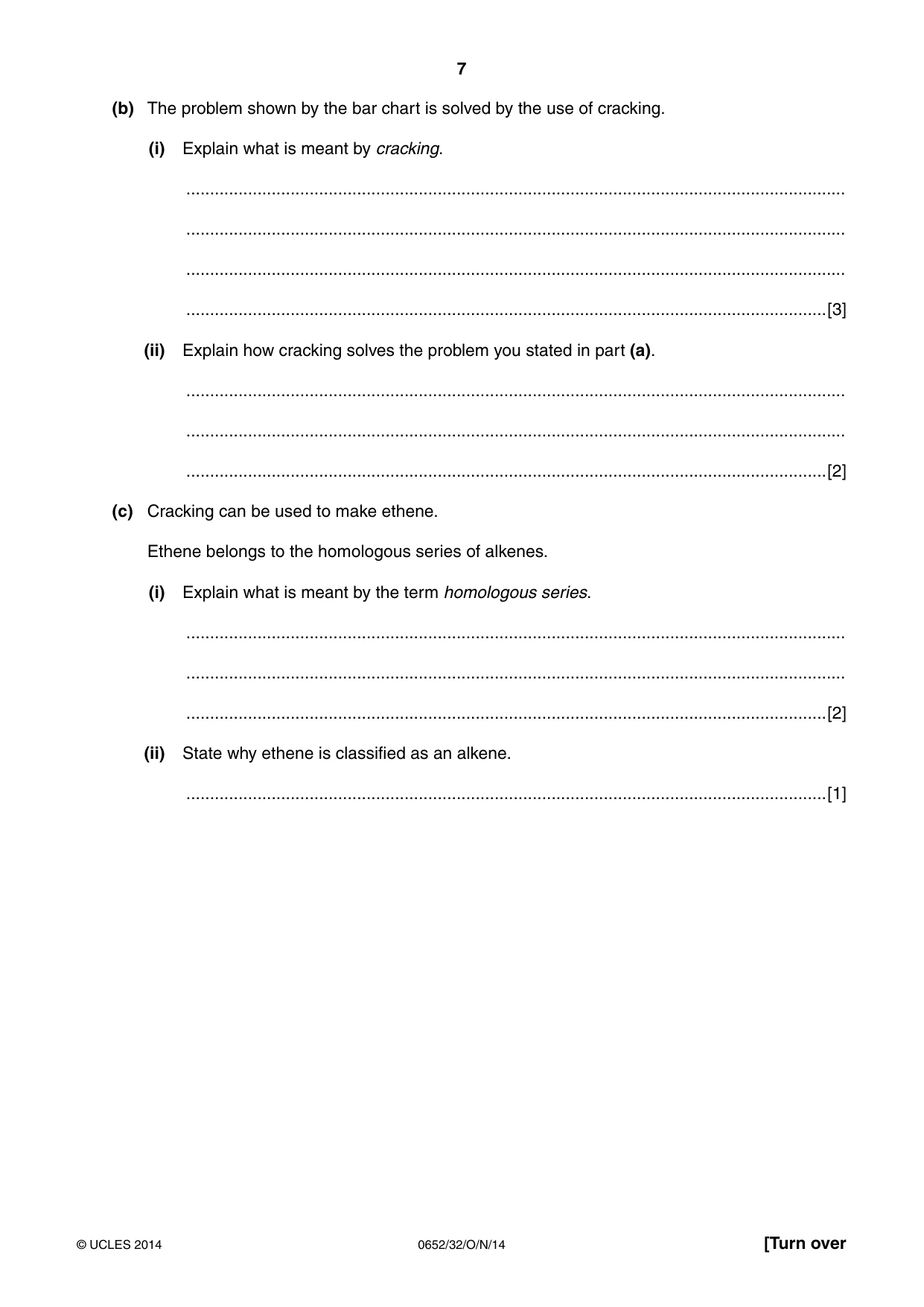 Cambridge IGCSE Physical Science 0652 2014 Oct/Nov Paper 3 · Variant 2 question paper, page 7 of 20