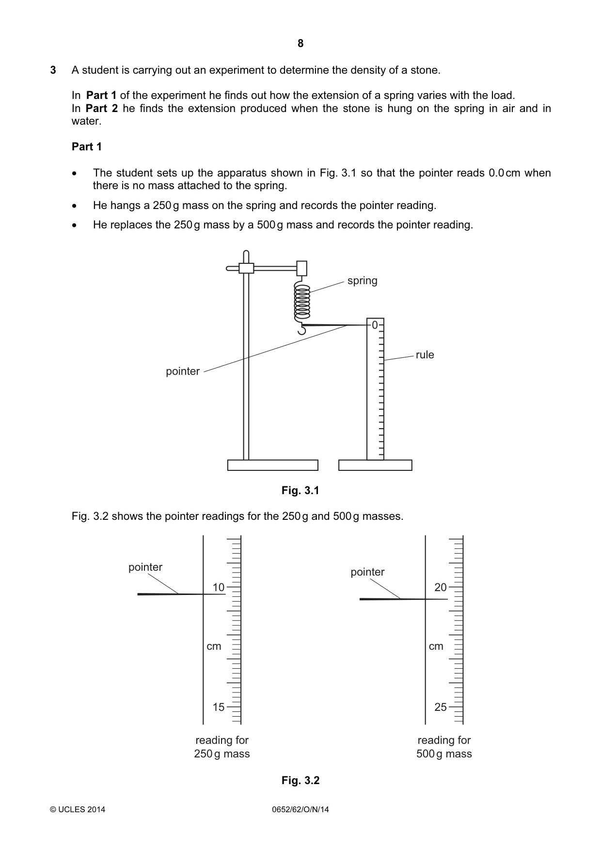 Cambridge IGCSE Physical Science 0652 2014 Oct/Nov Paper 6 · Variant 2 question paper, page 8 of 20