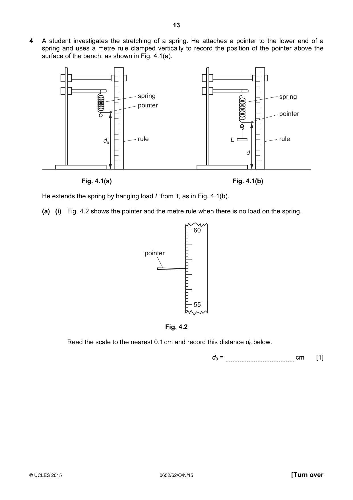 Cambridge IGCSE Physical Science 0652 2015 Oct/Nov Paper 6 · Variant 2 question paper, page 13 of 24