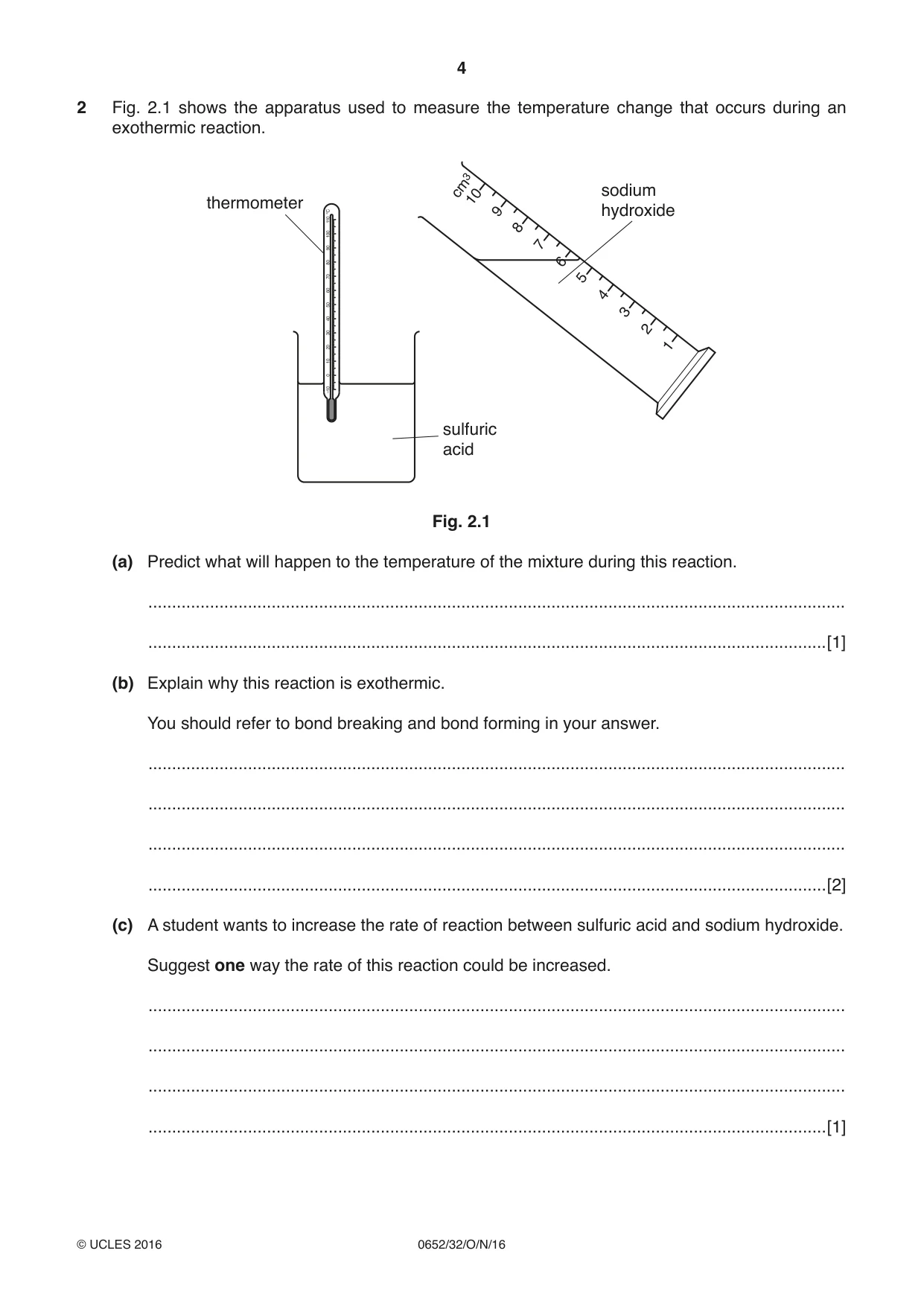 Cambridge IGCSE Physical Science 0652 2016 Oct/Nov Paper 3 · Variant 2 question paper, page 4 of 24