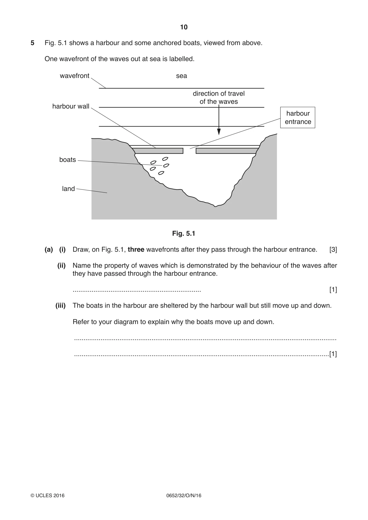 Cambridge IGCSE Physical Science 0652 2016 Oct/Nov Paper 3 · Variant 2 question paper, page 10 of 24