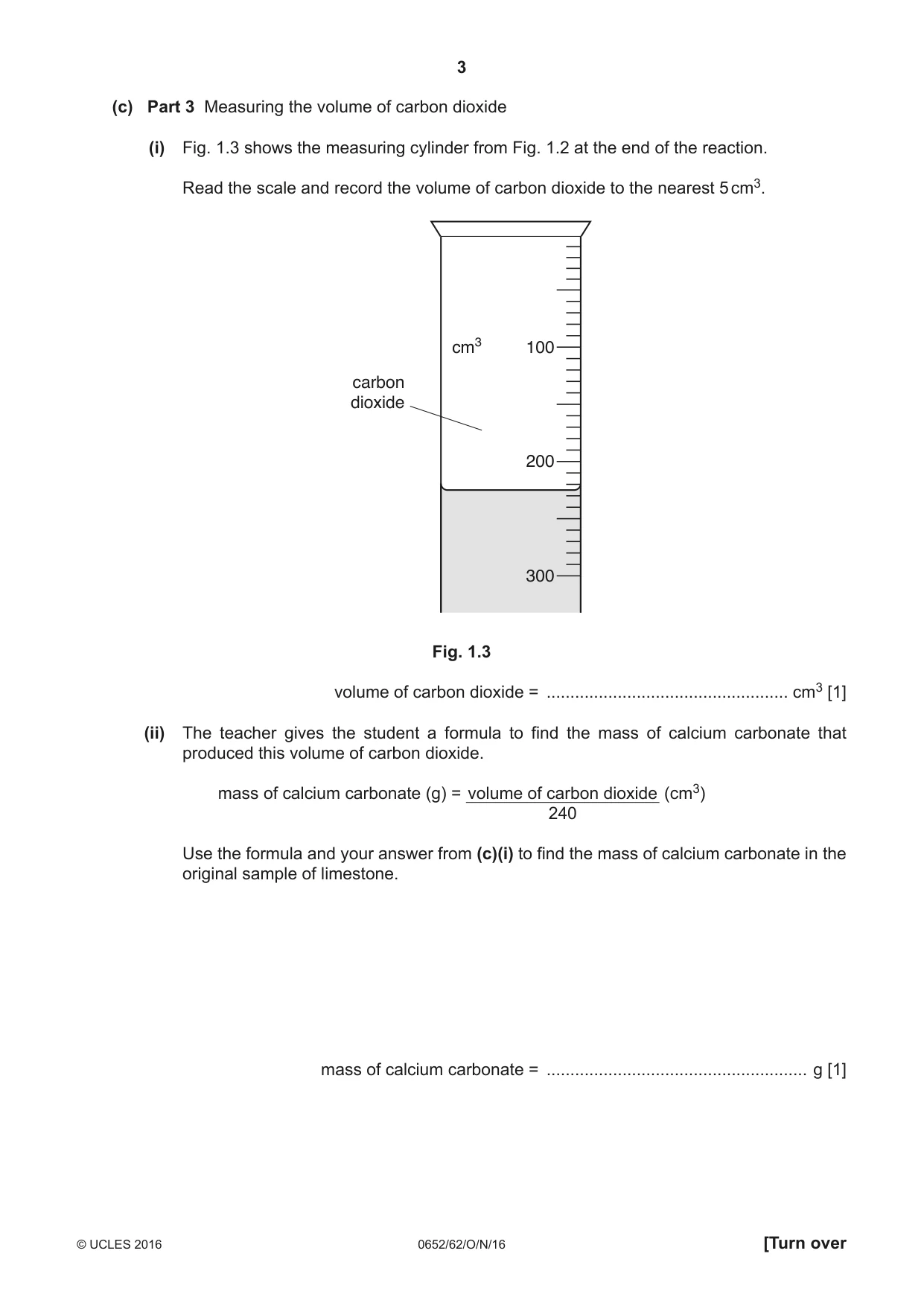 Cambridge IGCSE Physical Science 0652 2016 Oct/Nov Paper 6 · Variant 2 question paper, page 3 of 24