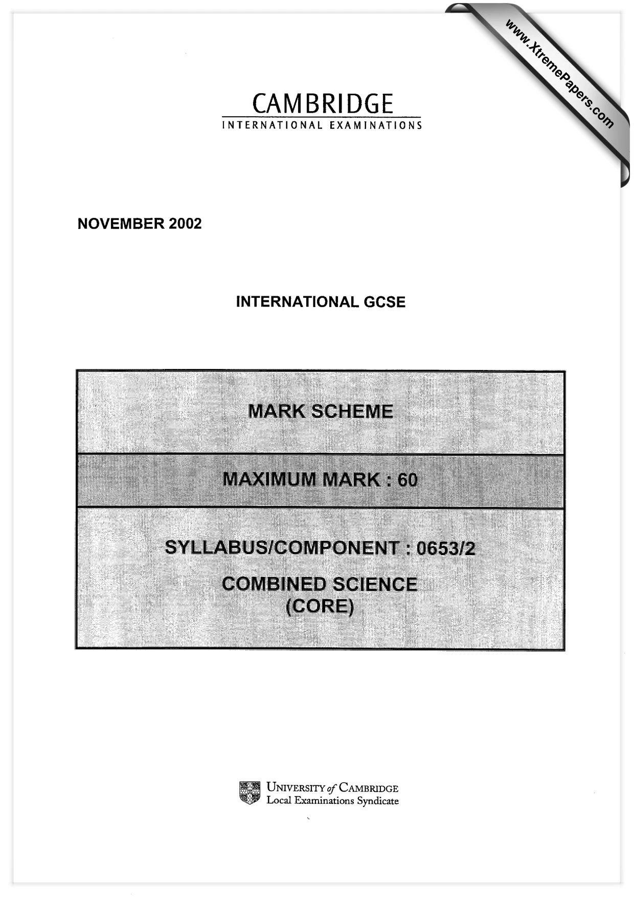 Mark scheme, page 1 of 4
