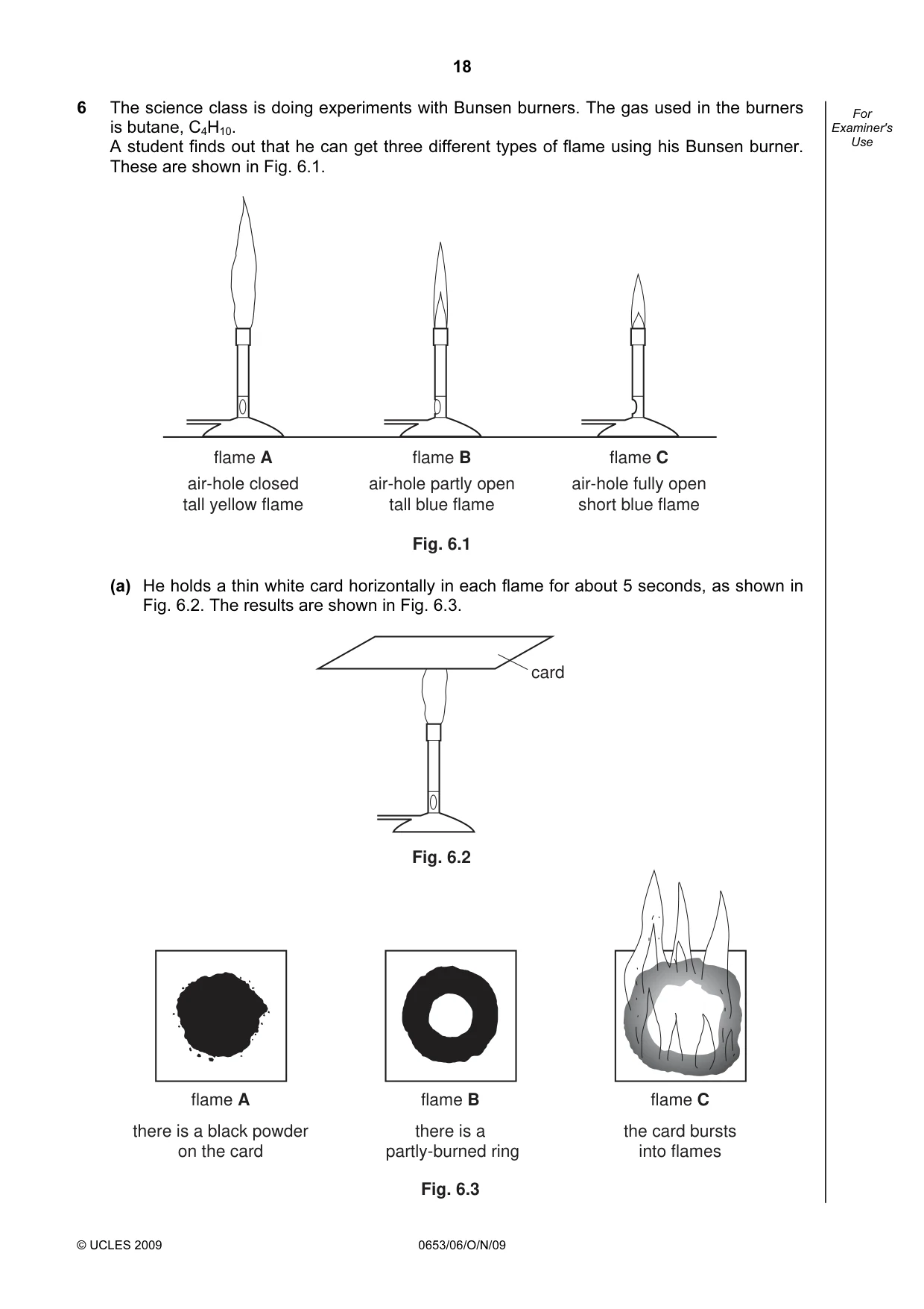 Cambridge IGCSE Science - Combined 0653 2009 Oct/Nov Paper 6 · Variant 1 question paper, page 18 of 20