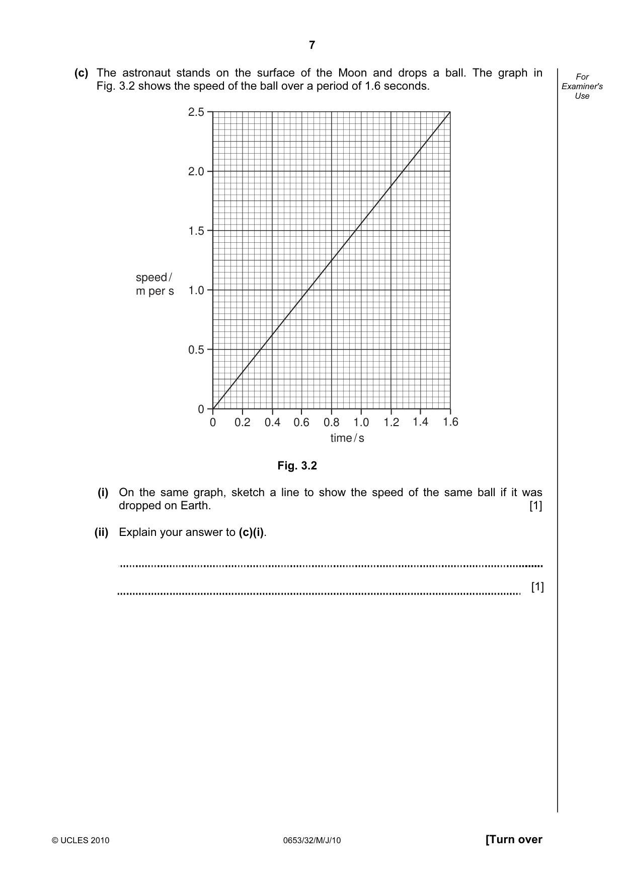 Cambridge IGCSE Science - Combined 0653 2010 May/June Paper 3 · Variant 2 question paper, page 7 of 20
