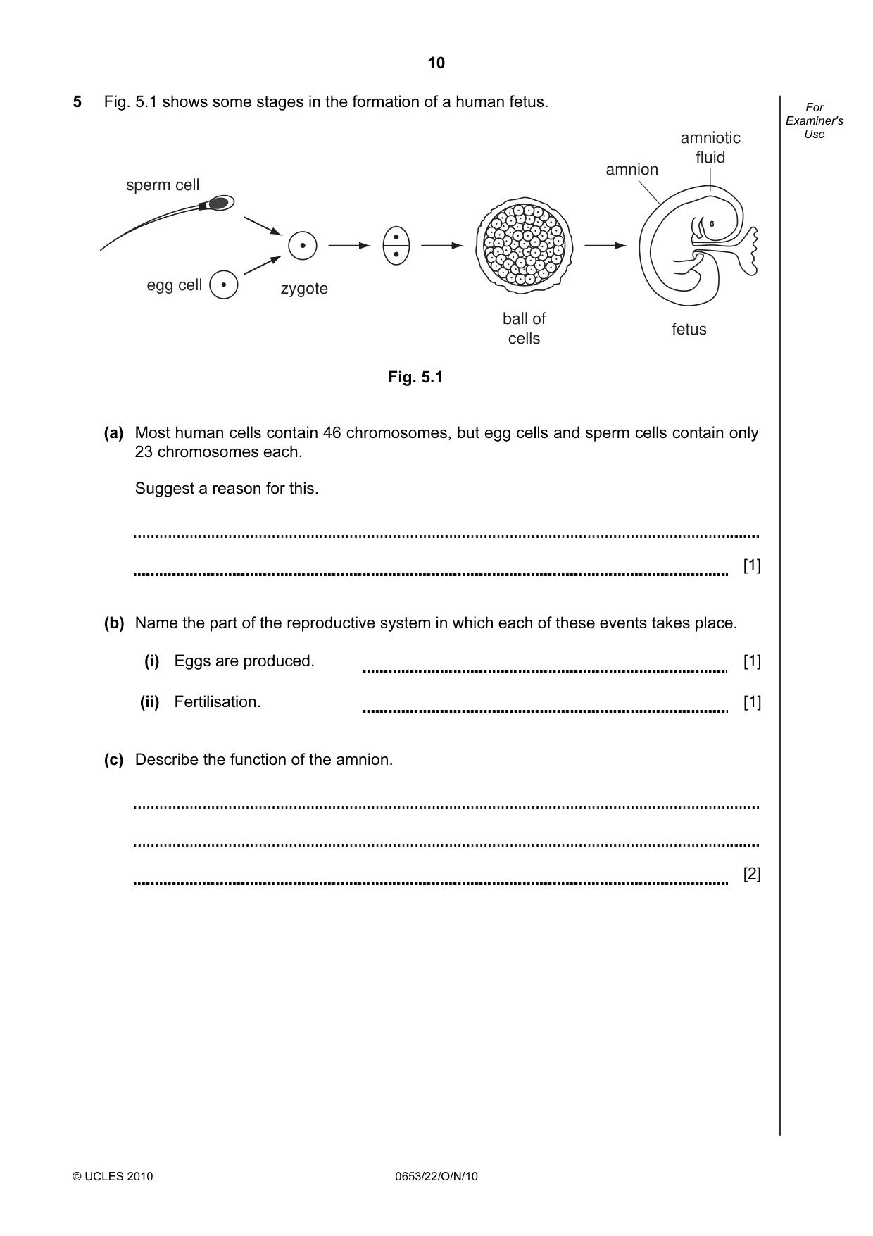 Cambridge IGCSE Science - Combined 0653 2010 Oct/Nov Paper 2 · Variant 2 question paper, page 10 of 24
