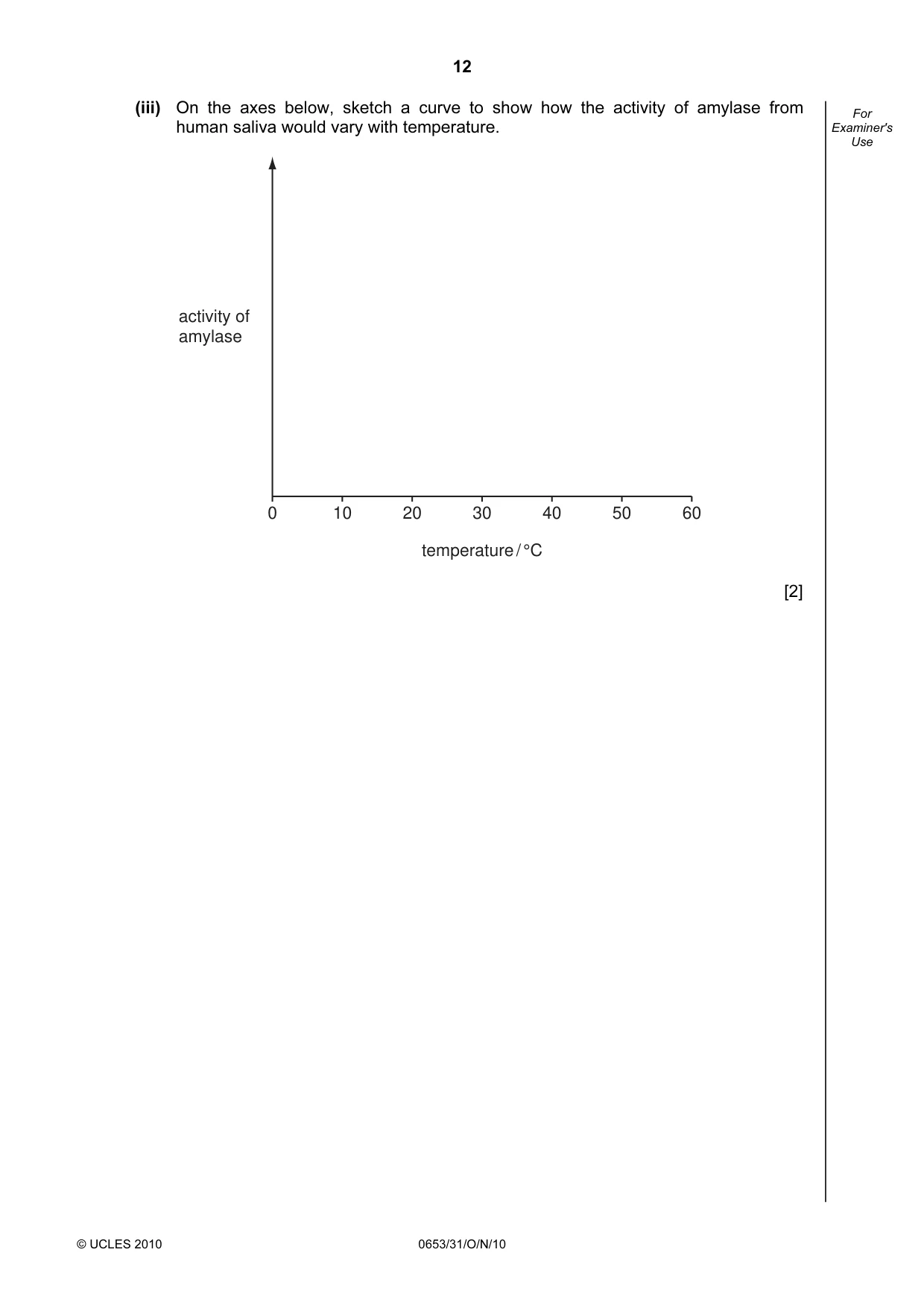 Cambridge IGCSE Science - Combined 0653 2010 Oct/Nov Paper 3 · Variant 1 question paper, page 12 of 20