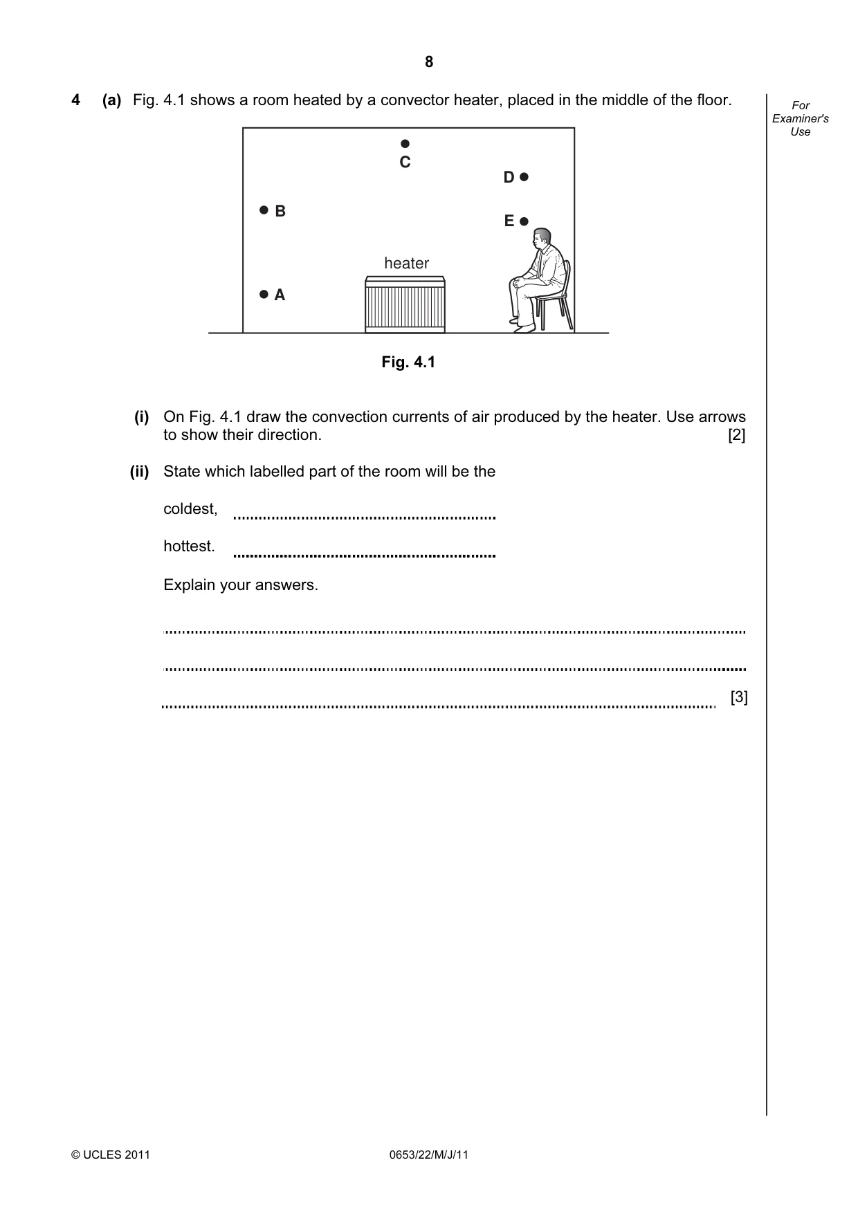 Cambridge IGCSE Science - Combined 0653 2011 May/June Paper 2 · Variant 2 question paper, page 8 of 20