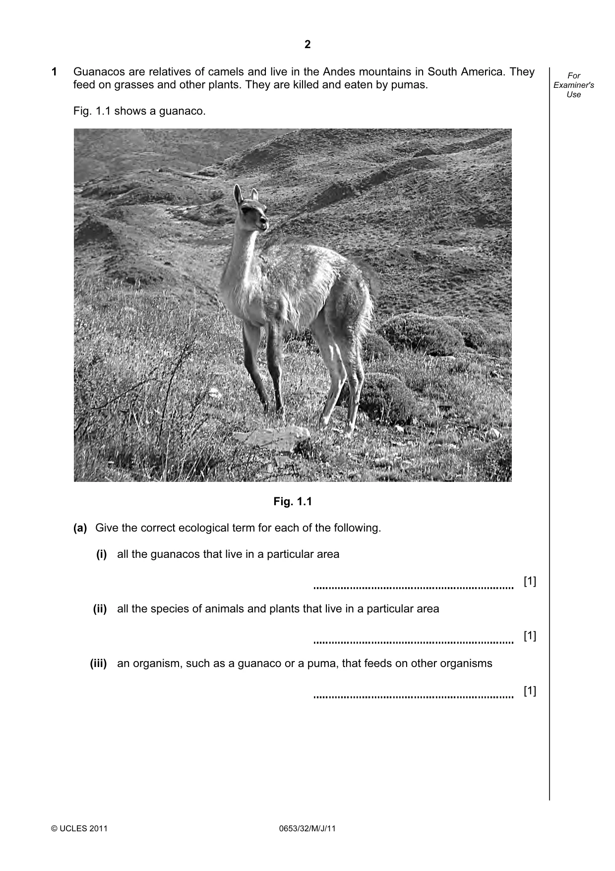 Cambridge IGCSE Science - Combined 0653 2011 May/June Paper 3 · Variant 2 question paper, page 2 of 24