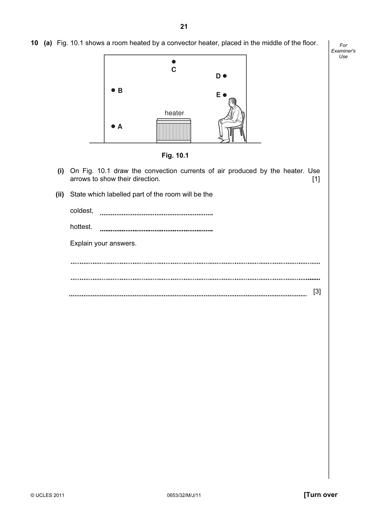Cambridge IGCSE Science - Combined 0653 2011 May/June Paper 3 · Variant 2 question paper, page 21 of 24