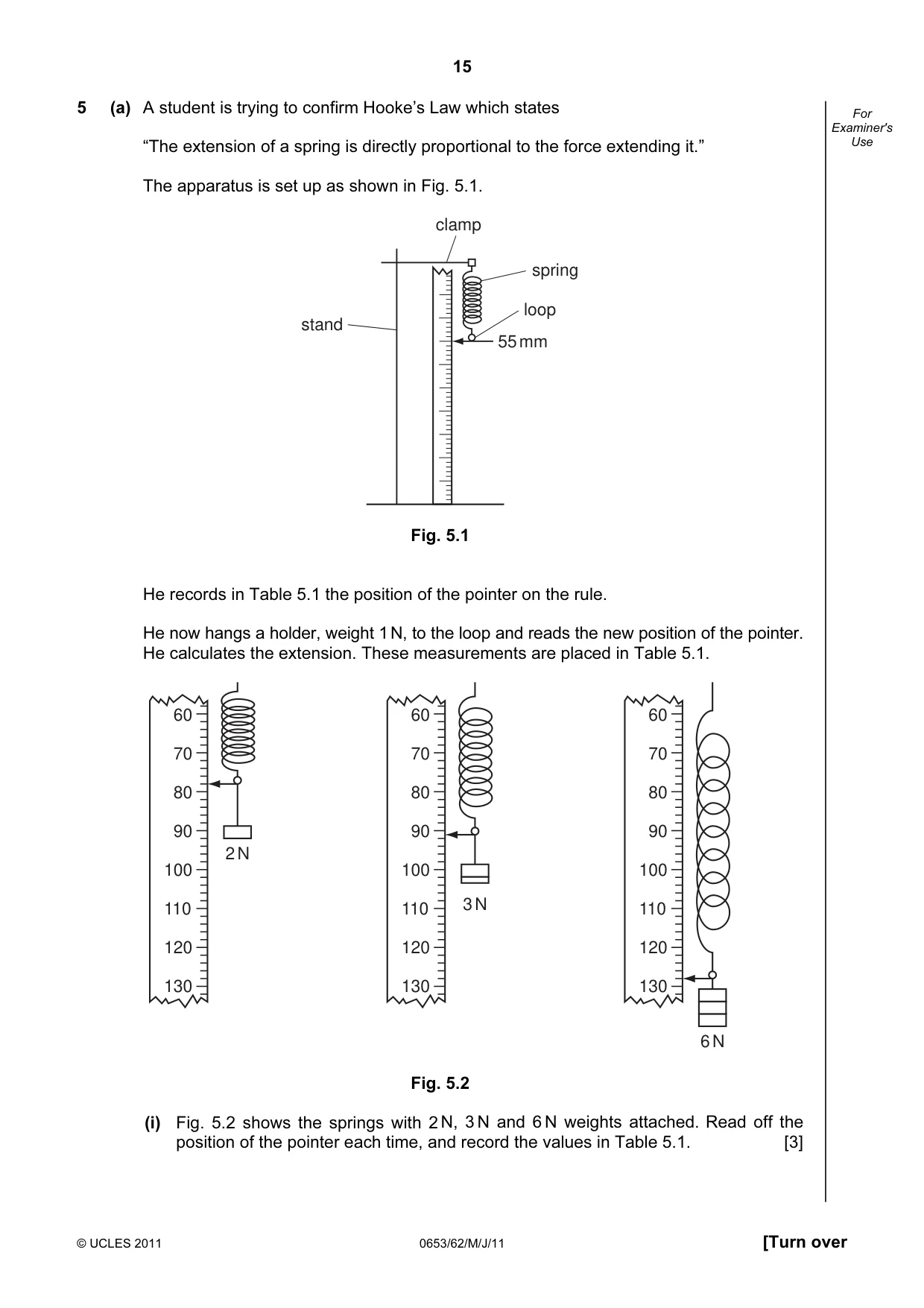 Cambridge IGCSE Science - Combined 0653 2011 May/June Paper 6 · Variant 2 question paper, page 15 of 20