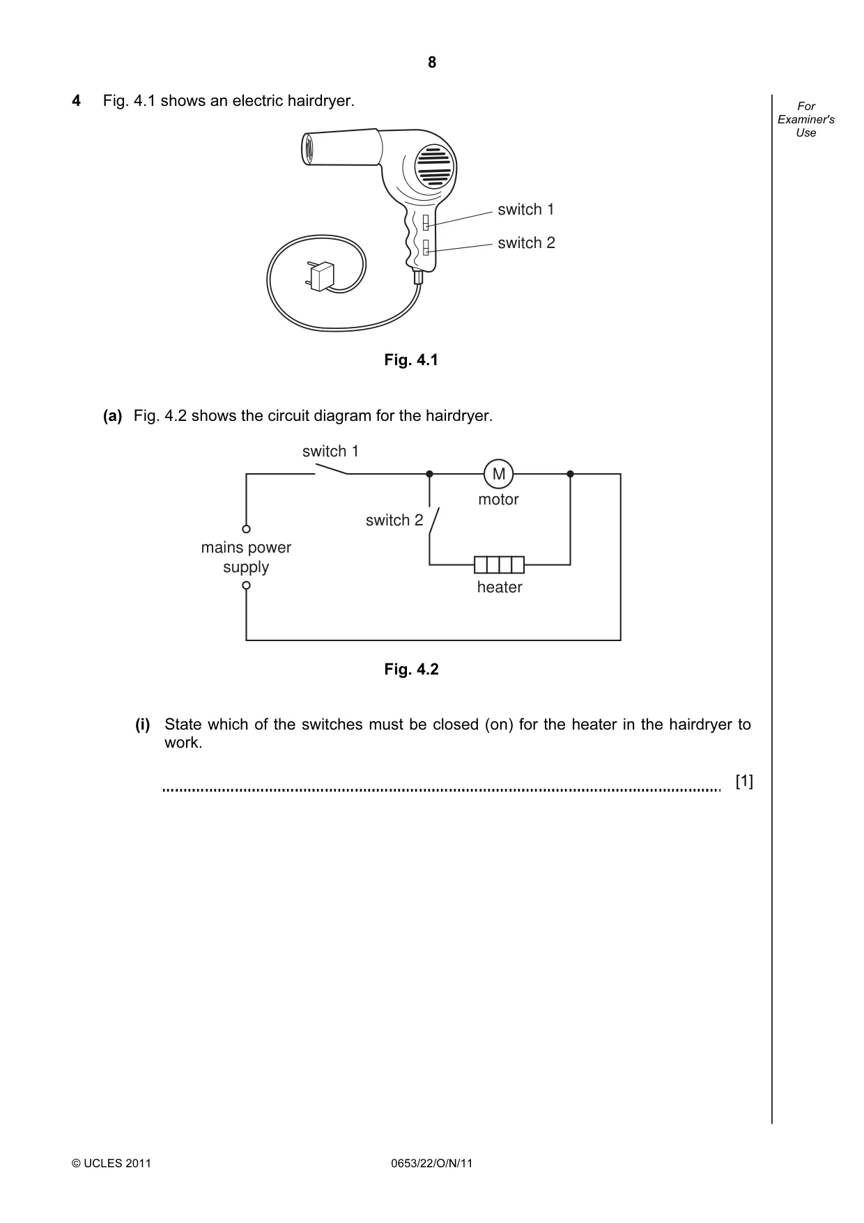 Cambridge IGCSE Science - Combined 0653 2011 Oct/Nov Paper 2 · Variant 2 question paper, page 8 of 24
