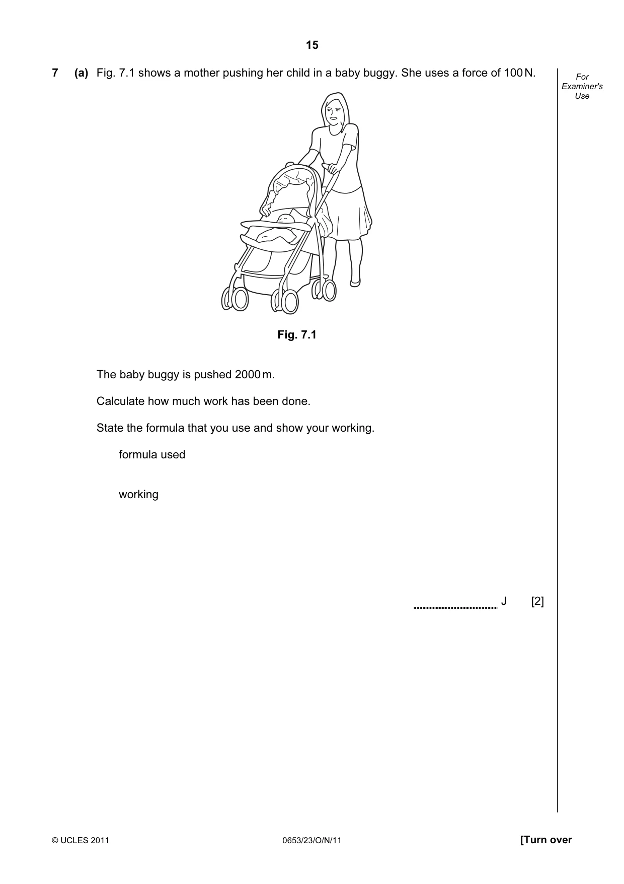 Cambridge IGCSE Science - Combined 0653 2011 Oct/Nov Paper 2 · Variant 3 question paper, page 15 of 24