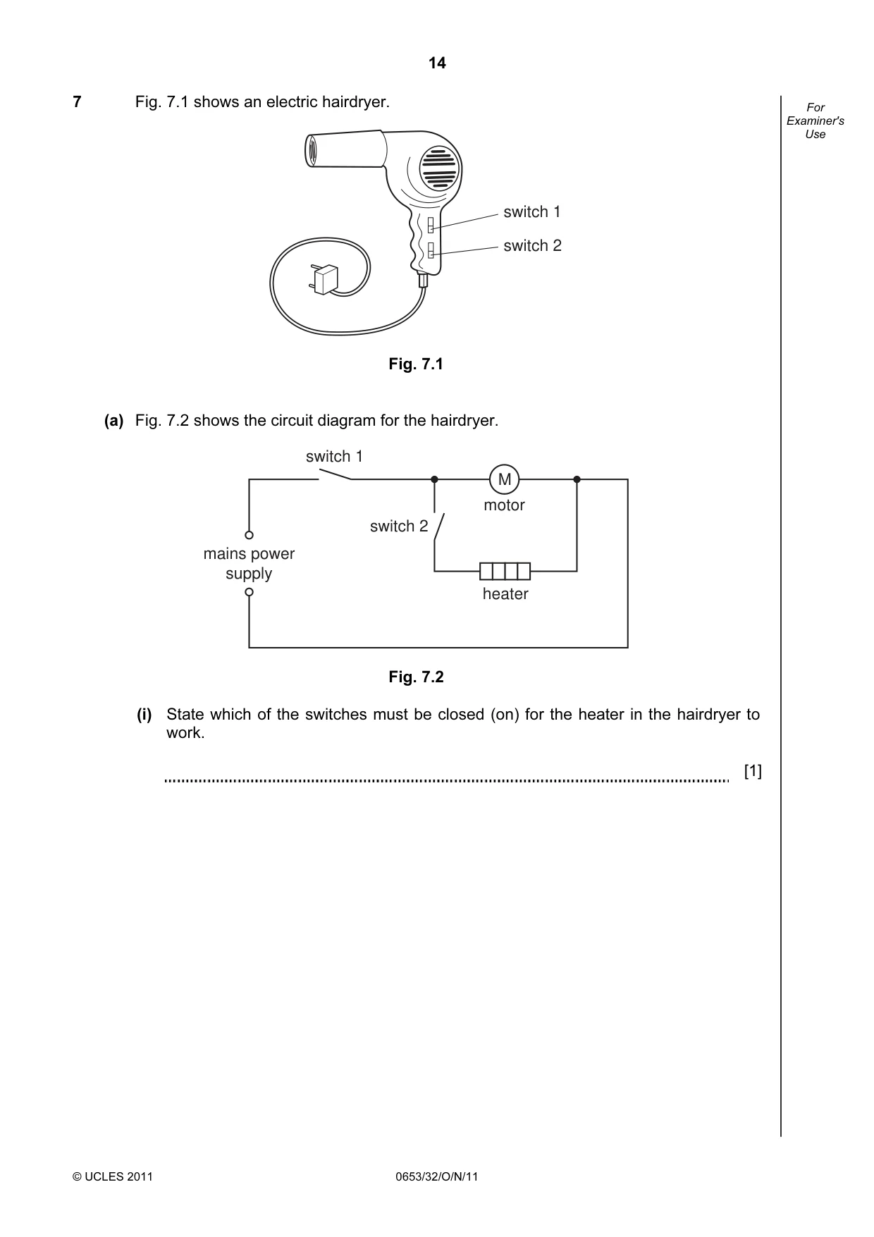 Cambridge IGCSE Science - Combined 0653 2011 Oct/Nov Paper 3 · Variant 2 question paper, page 14 of 24