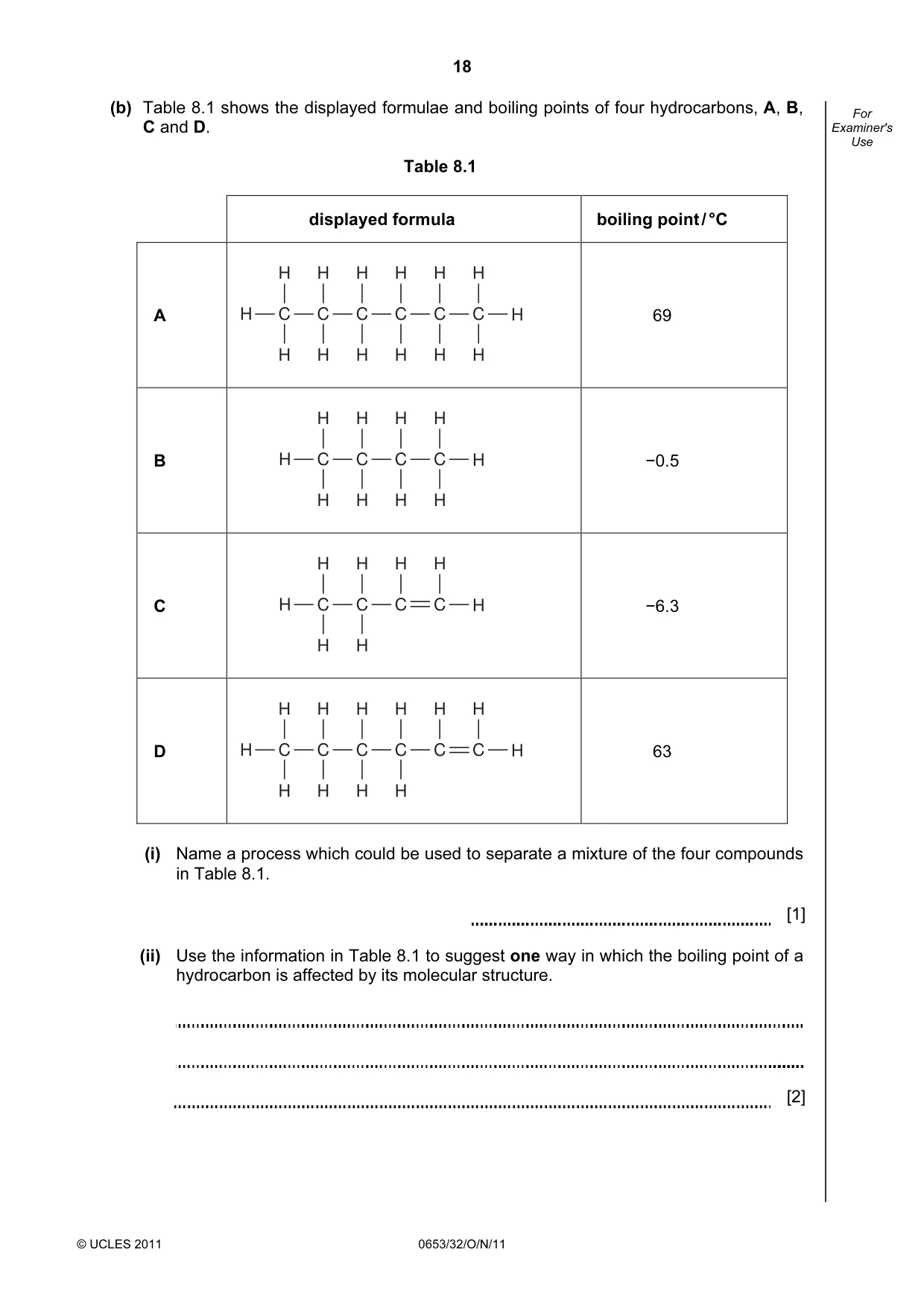 Cambridge IGCSE Science - Combined 0653 2011 Oct/Nov Paper 3 · Variant 2 question paper, page 18 of 24