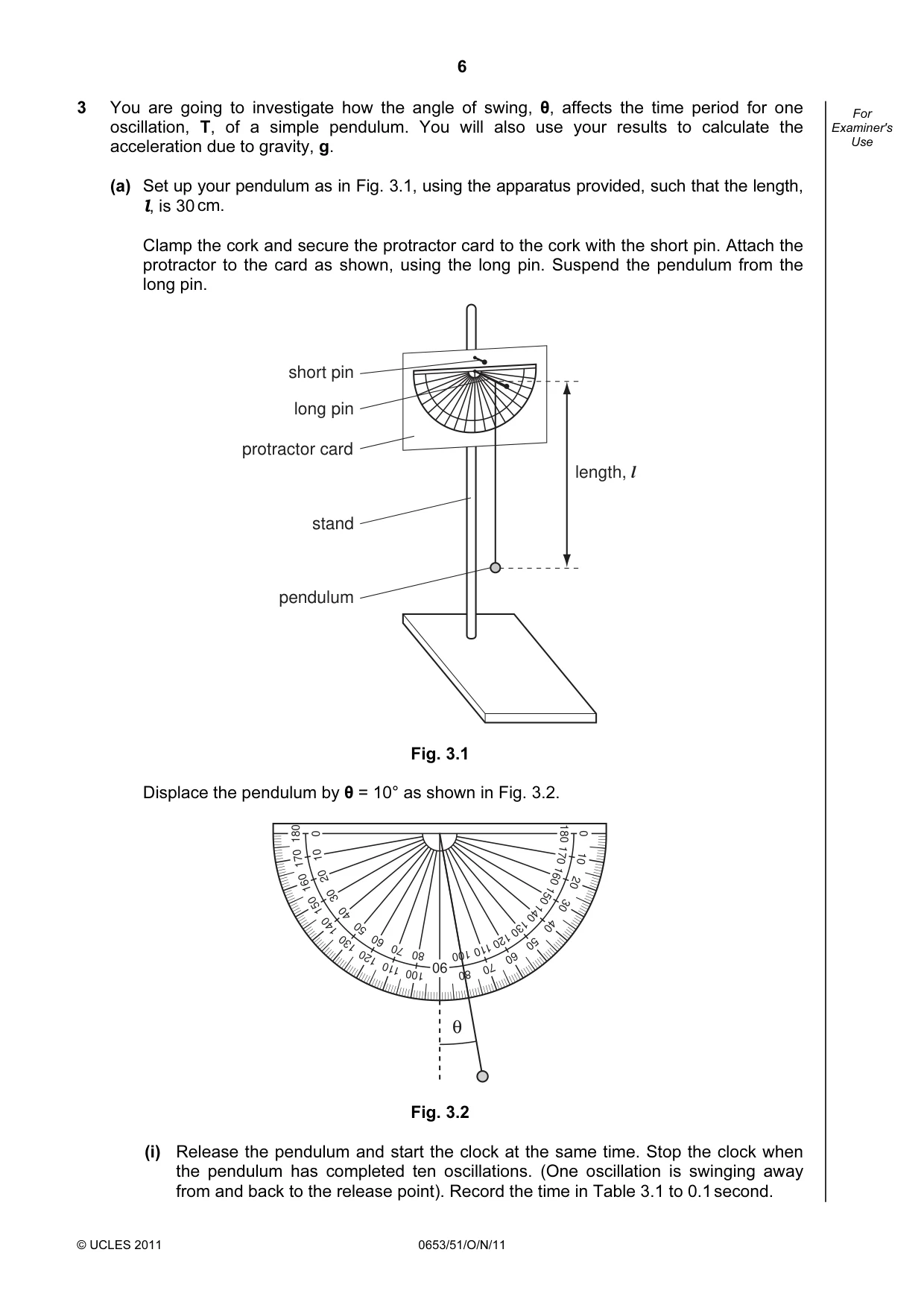 Cambridge IGCSE Science - Combined 0653 2011 Oct/Nov Paper 5 · Variant 1 question paper, page 6 of 12