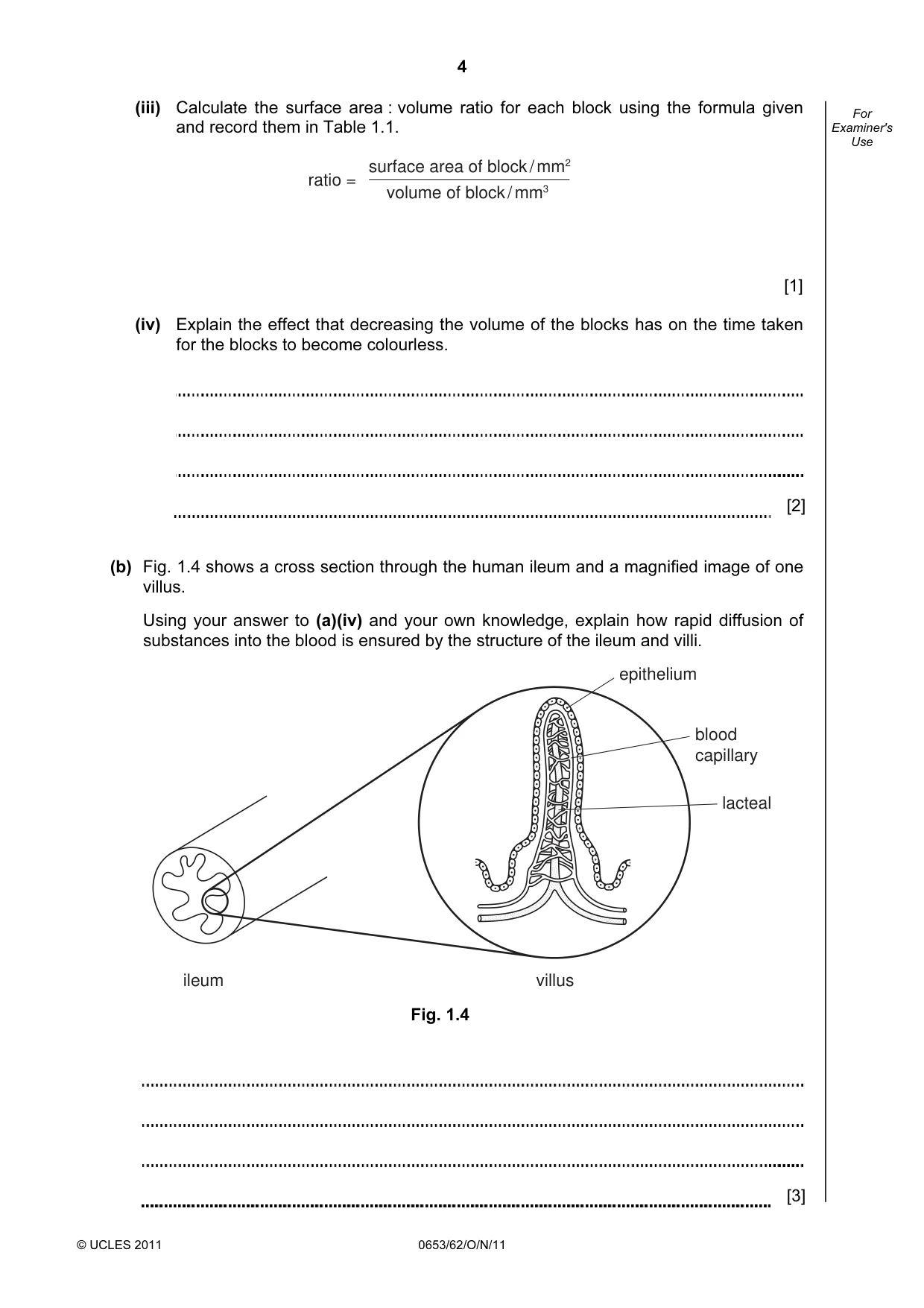 Cambridge IGCSE Science - Combined 0653 2011 Oct/Nov Paper 6 · Variant 2 question paper, page 4 of 20