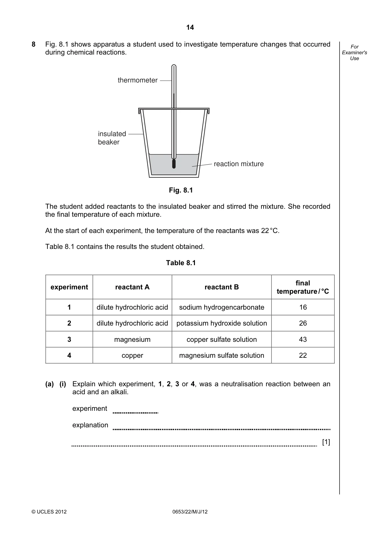 Cambridge IGCSE Science - Combined 0653 2012 May/June Paper 2 · Variant 2 question paper, page 14 of 20