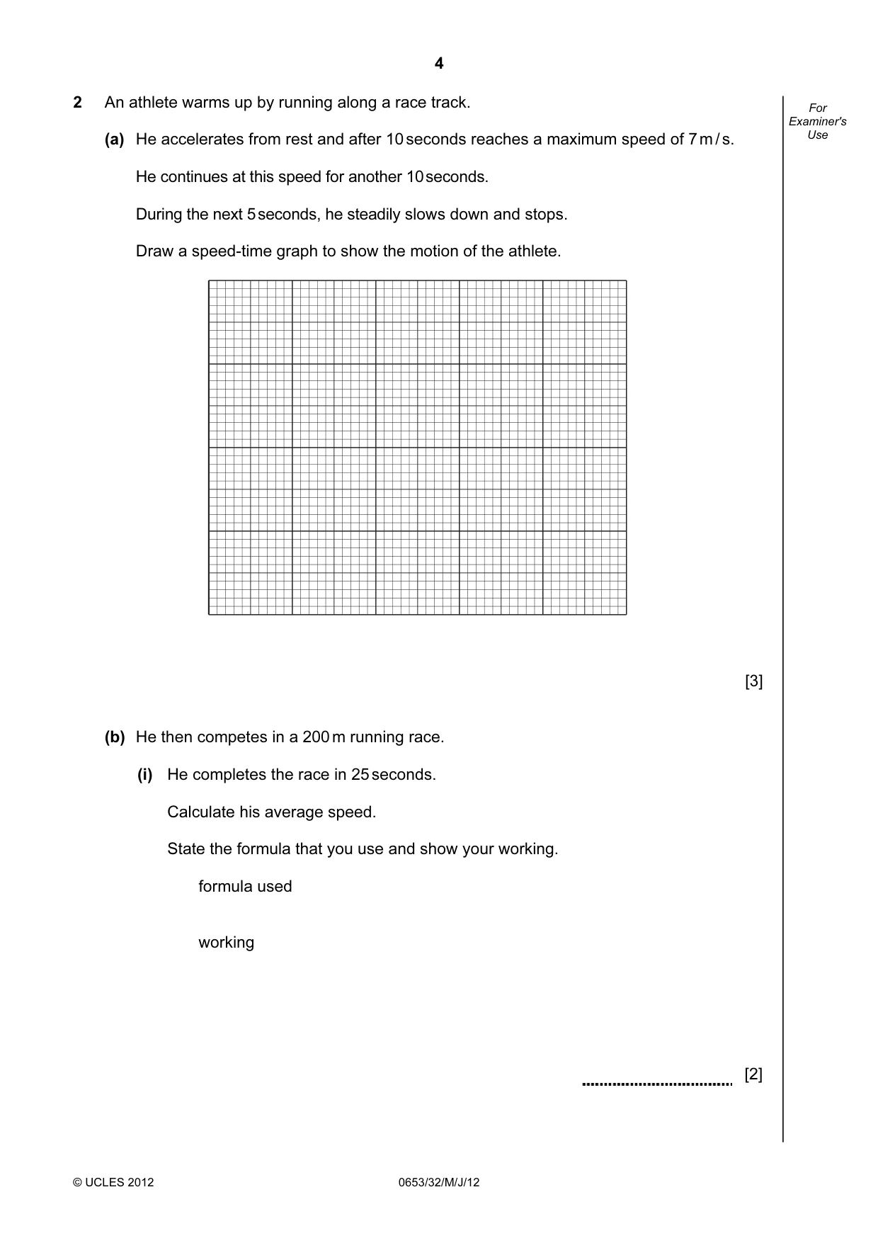 Cambridge IGCSE Science - Combined 0653 2012 May/June Paper 3 · Variant 2 question paper, page 4 of 20