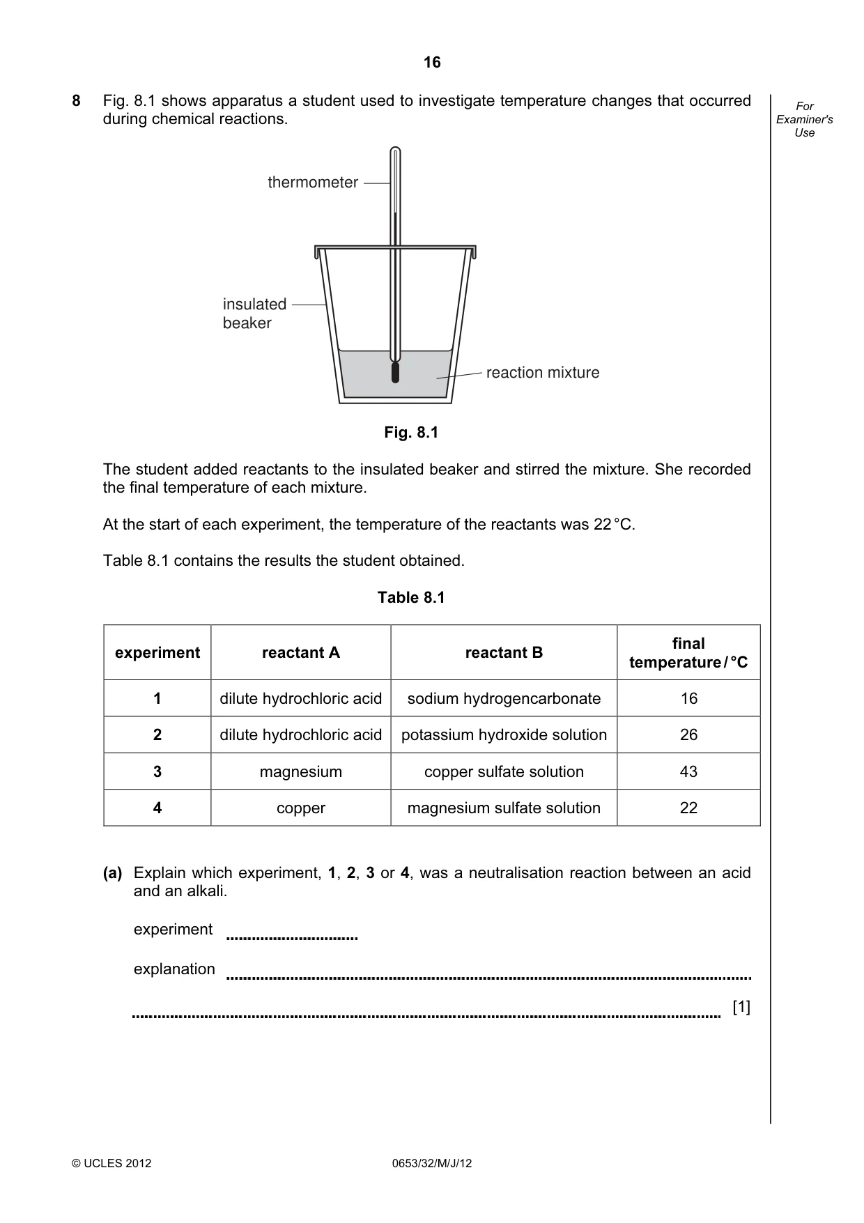Cambridge IGCSE Science - Combined 0653 2012 May/June Paper 3 · Variant 2 question paper, page 16 of 20