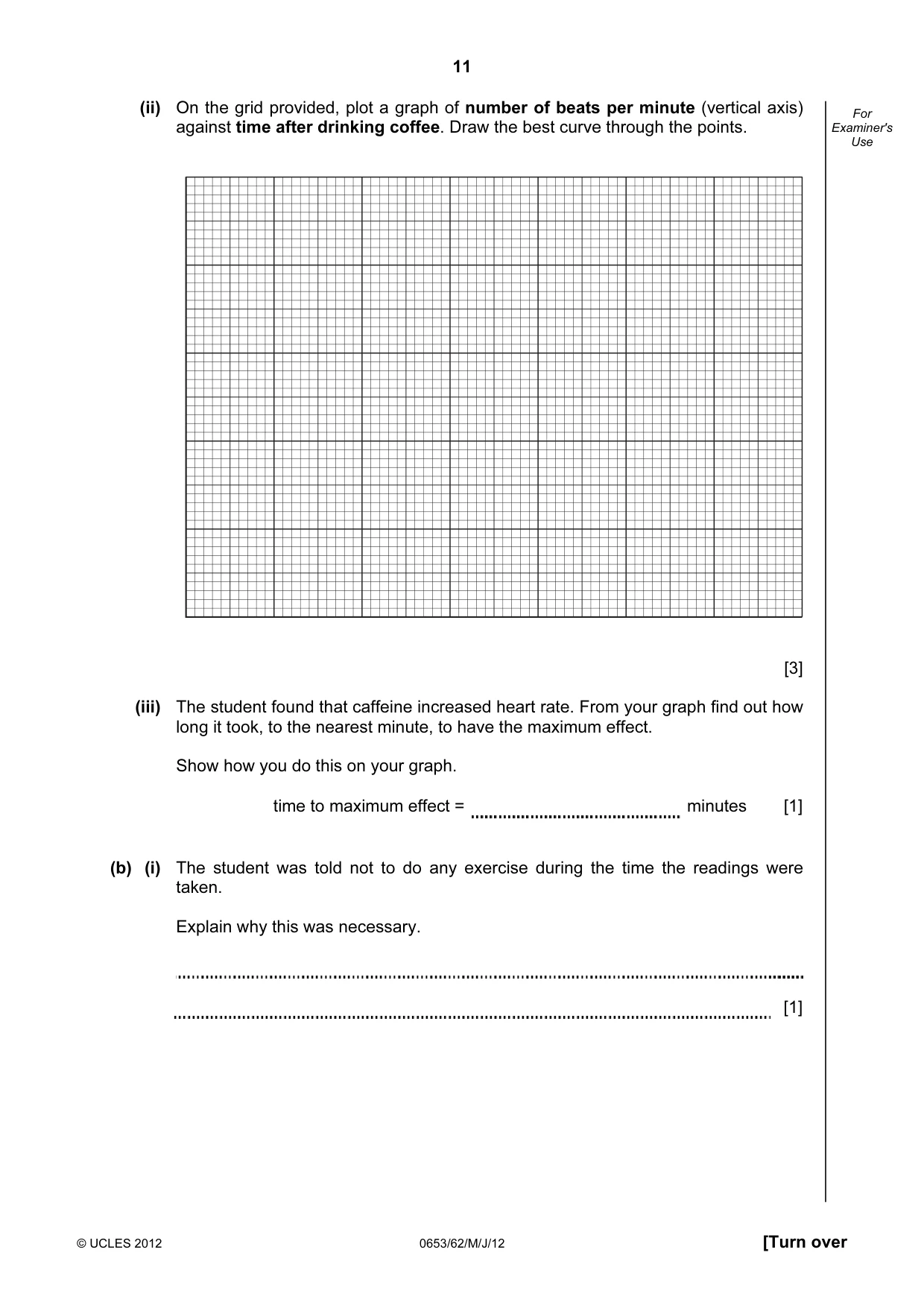 Cambridge IGCSE Science - Combined 0653 2012 May/June Paper 6 · Variant 2 question paper, page 11 of 20