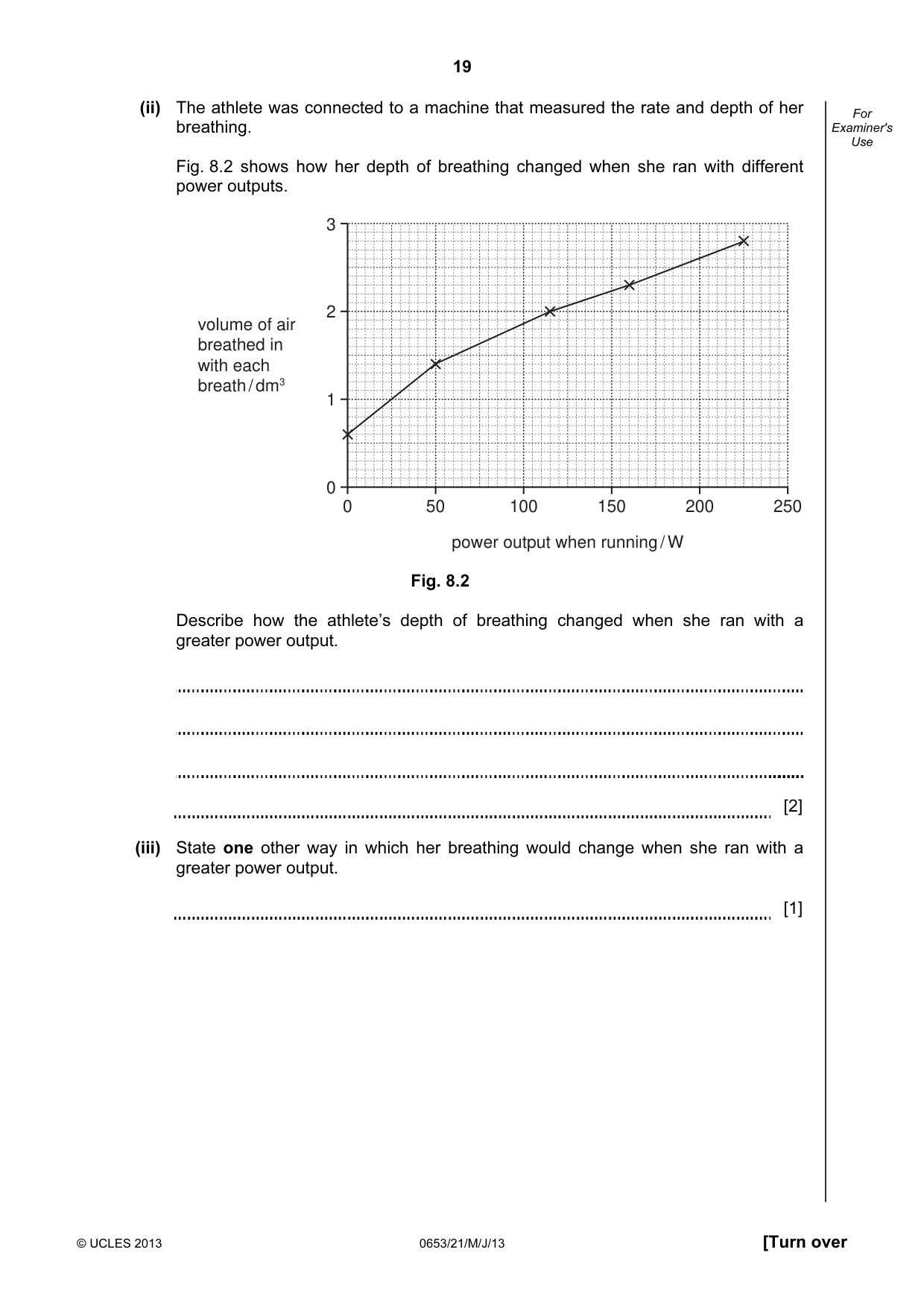 Cambridge IGCSE Science - Combined 0653 2013 May/June Paper 2 · Variant 1 question paper, page 19 of 24