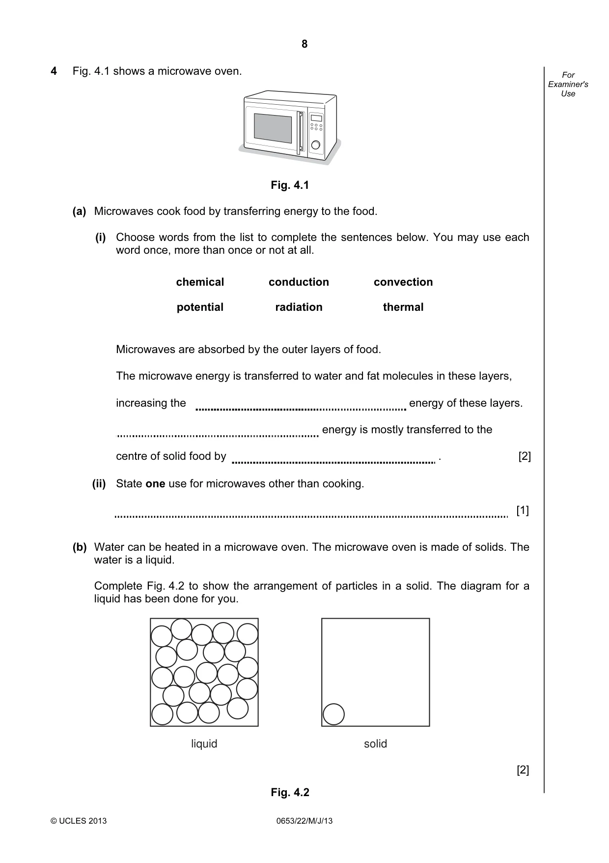 Cambridge IGCSE Science - Combined 0653 2013 May/June Paper 2 · Variant 2 question paper, page 8 of 20
