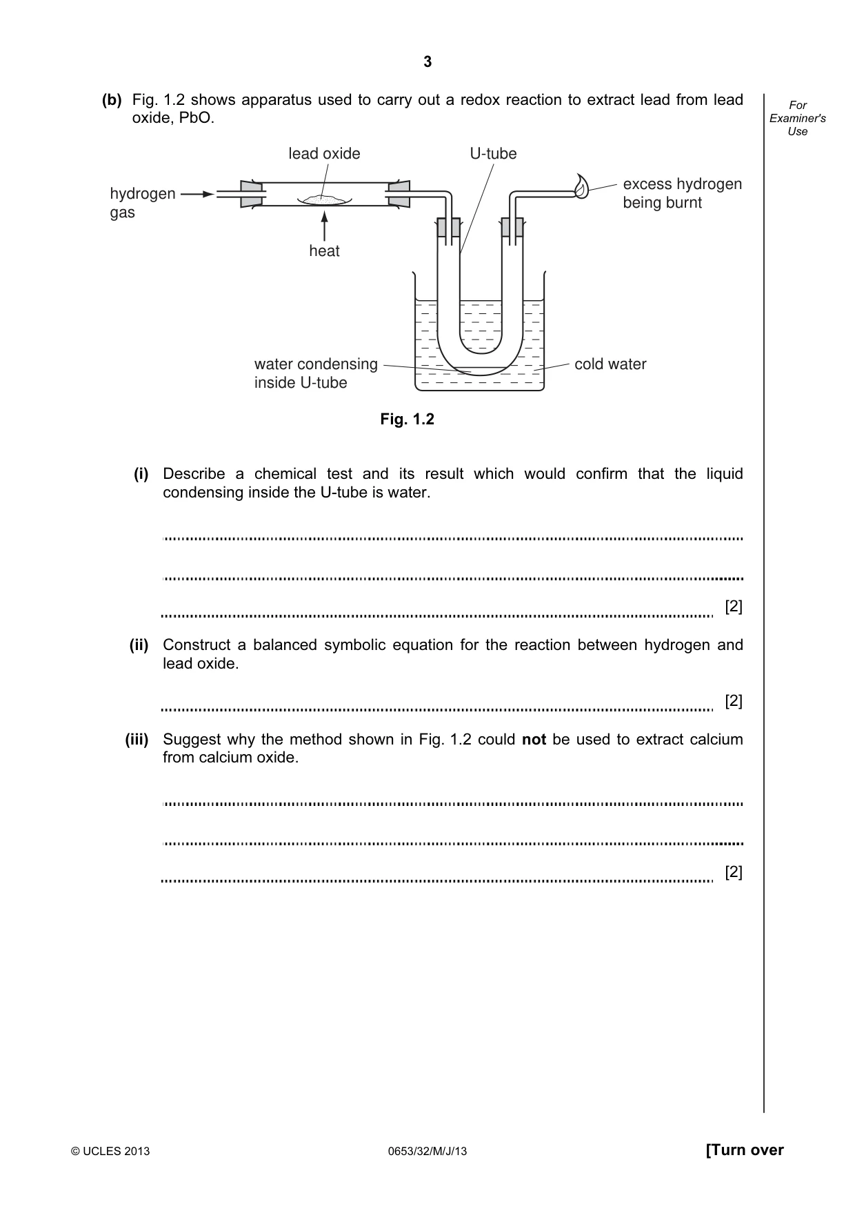 Cambridge IGCSE Science - Combined 0653 2013 May/June Paper 3 · Variant 2 question paper, page 3 of 24