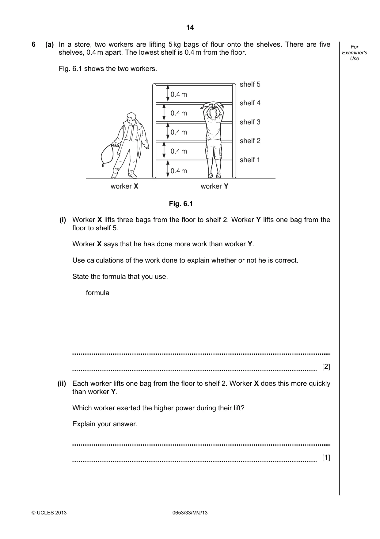 Cambridge IGCSE Science - Combined 0653 2013 May/June Paper 3 · Variant 3 question paper, page 14 of 28