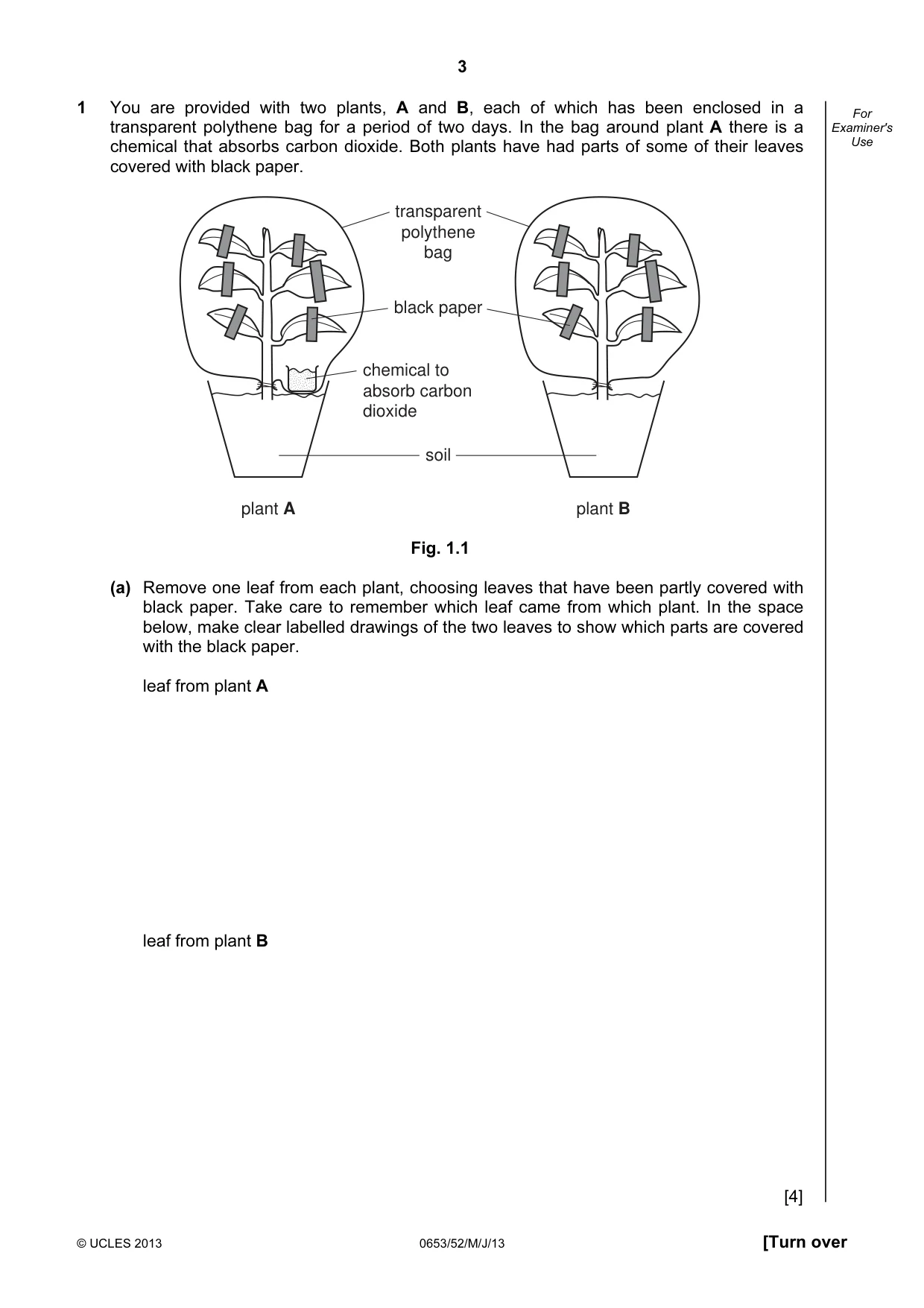 Cambridge IGCSE Science - Combined 0653 2013 May/June Paper 5 · Variant 2 question paper, page 3 of 12