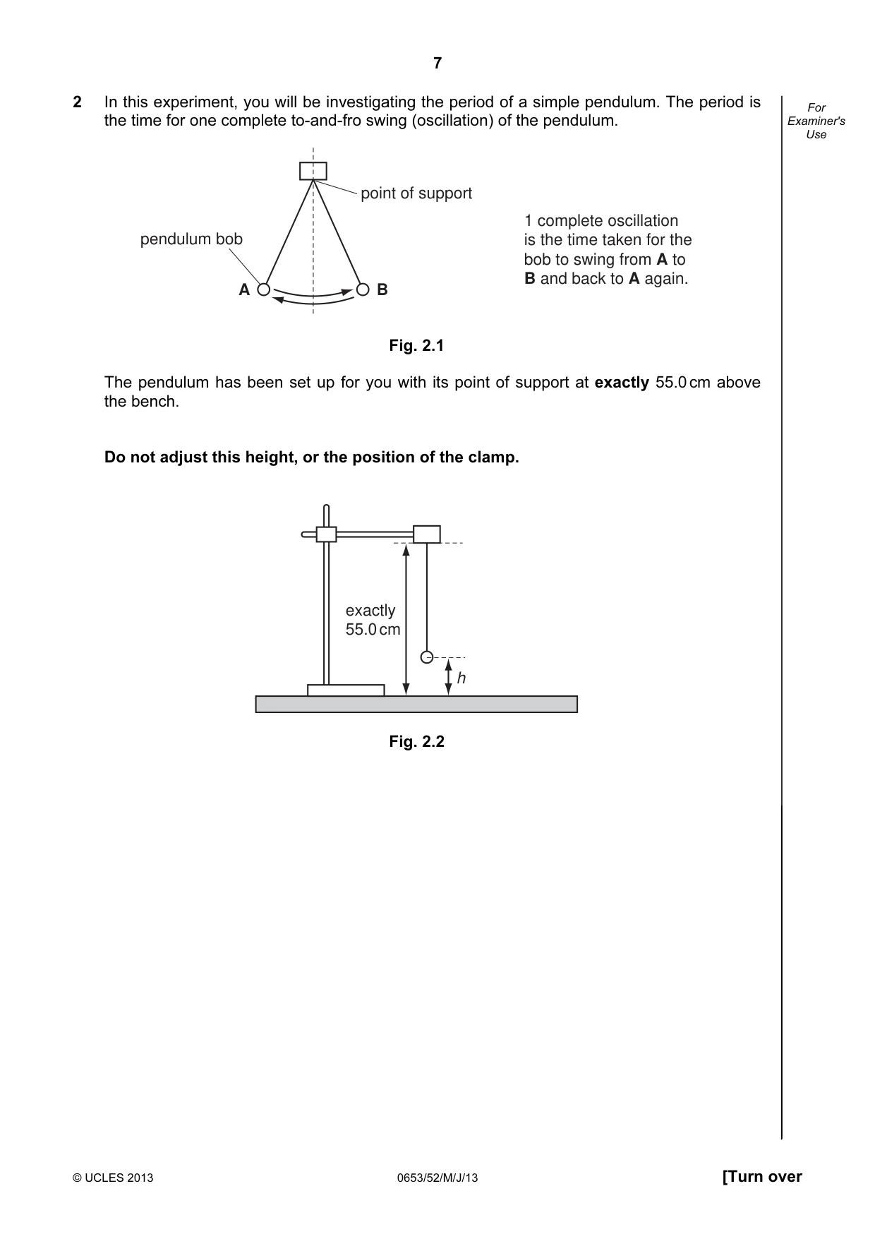 Cambridge IGCSE Science - Combined 0653 2013 May/June Paper 5 · Variant 2 question paper, page 7 of 12
