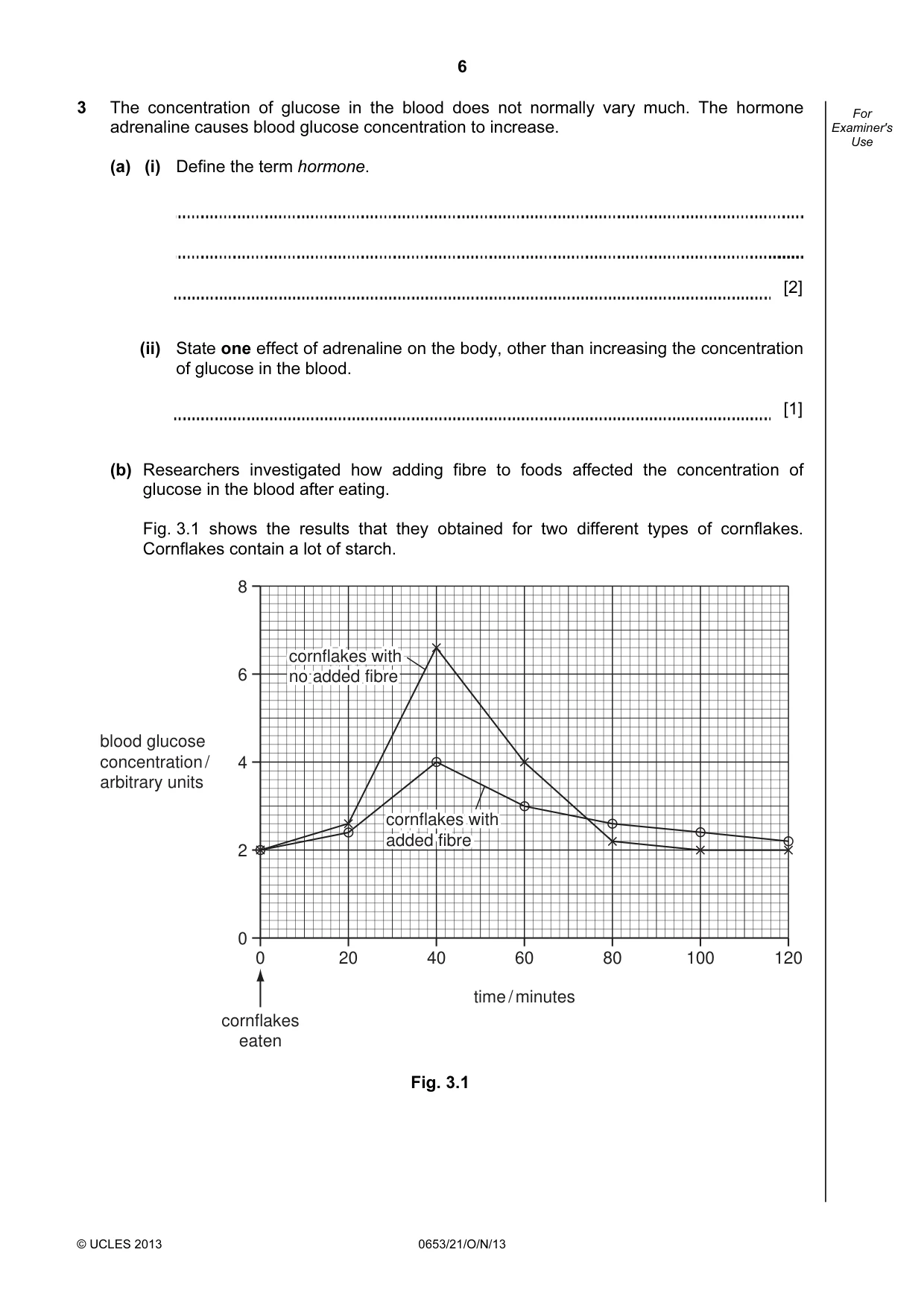 Cambridge IGCSE Science - Combined 0653 2013 Oct/Nov Paper 2 · Variant 1 question paper, page 6 of 24