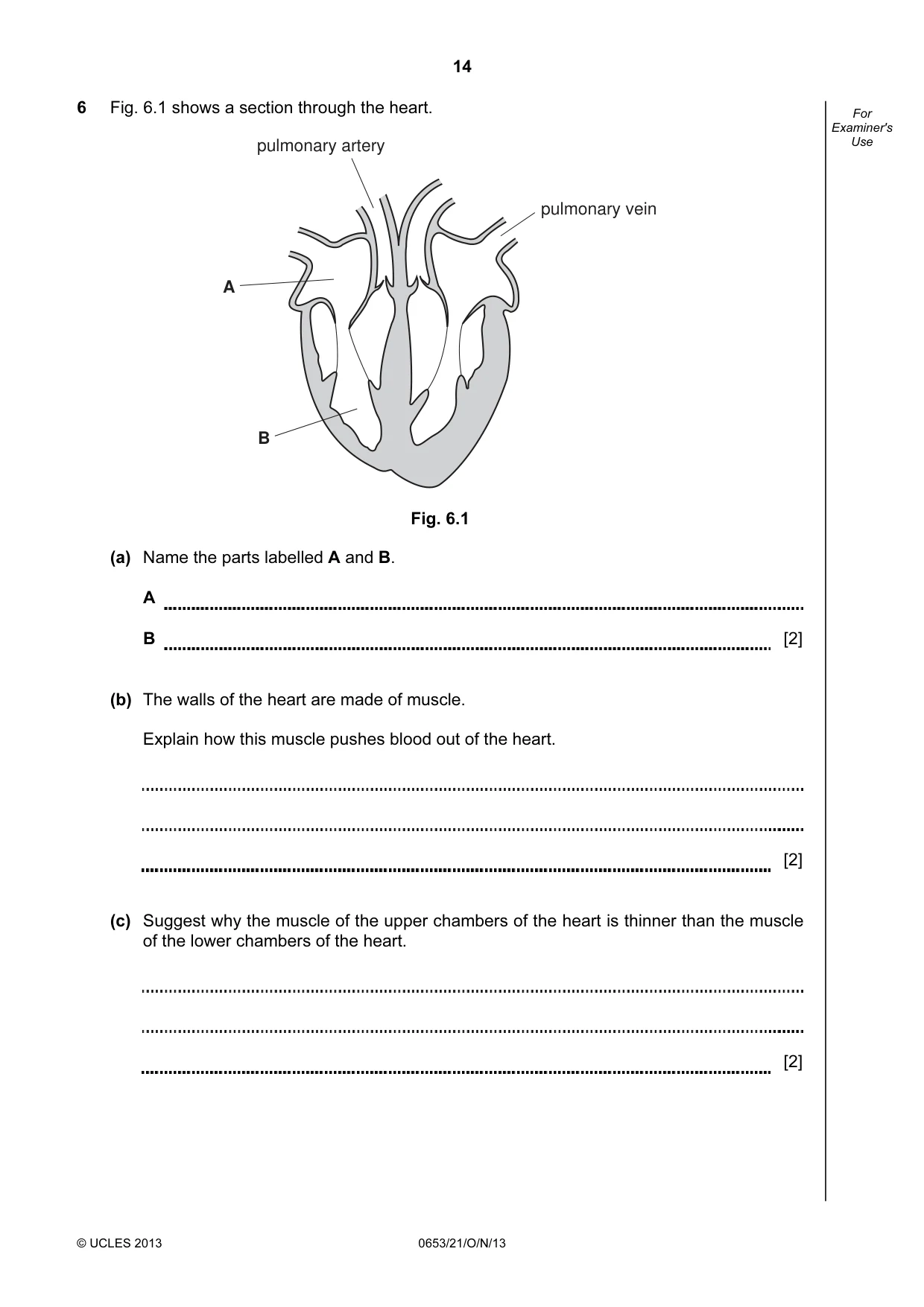 Cambridge IGCSE Science - Combined 0653 2013 Oct/Nov Paper 2 · Variant 1 question paper, page 14 of 24