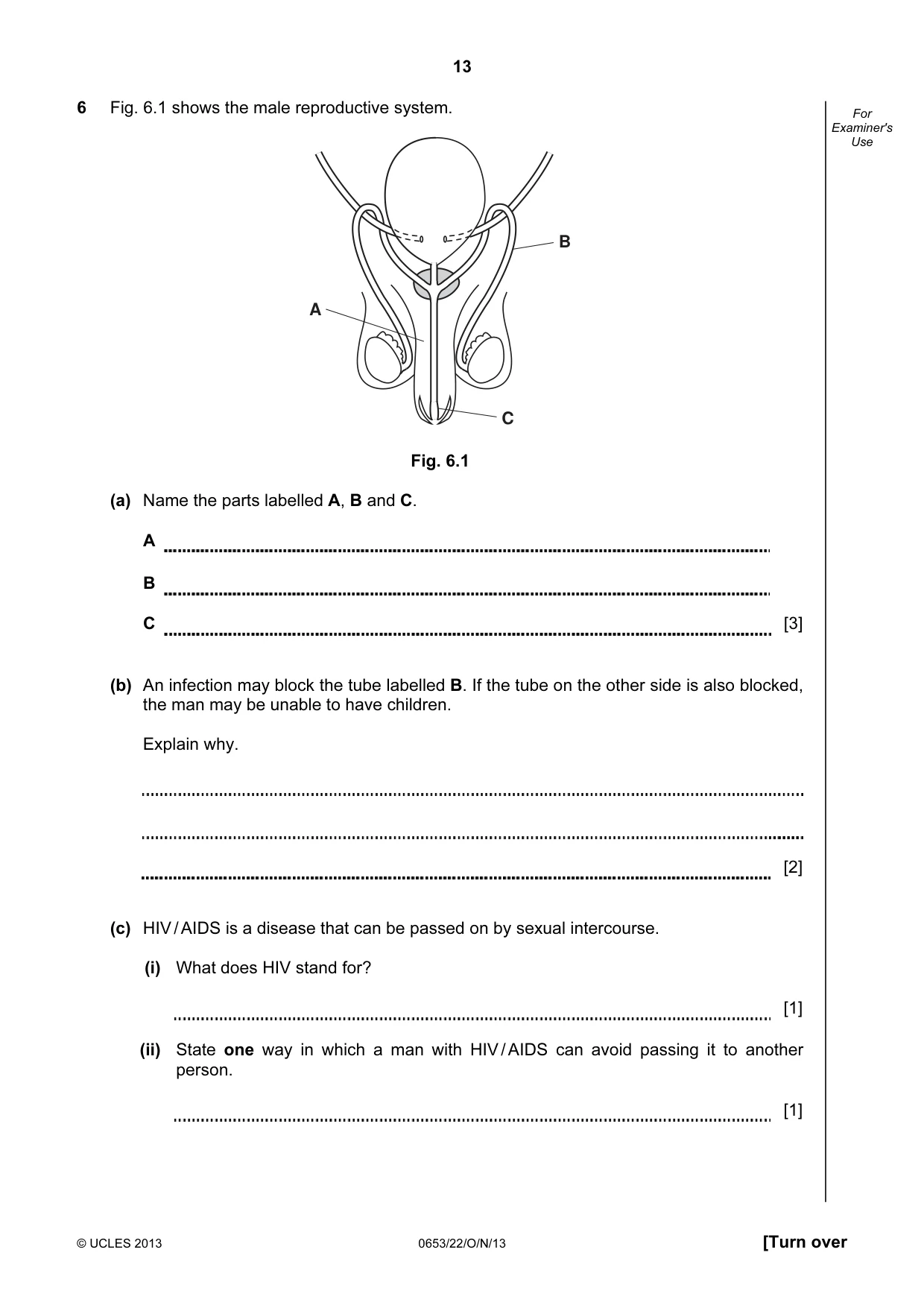 Cambridge IGCSE Science - Combined 0653 2013 Oct/Nov Paper 2 · Variant 2 question paper, page 13 of 20