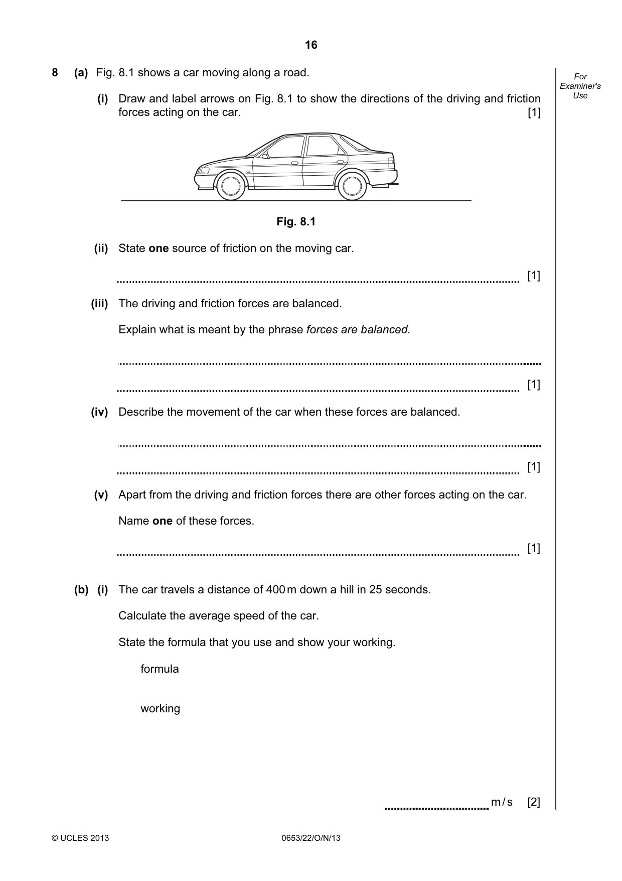 Cambridge IGCSE Science - Combined 0653 2013 Oct/Nov Paper 2 · Variant 2 question paper, page 16 of 20