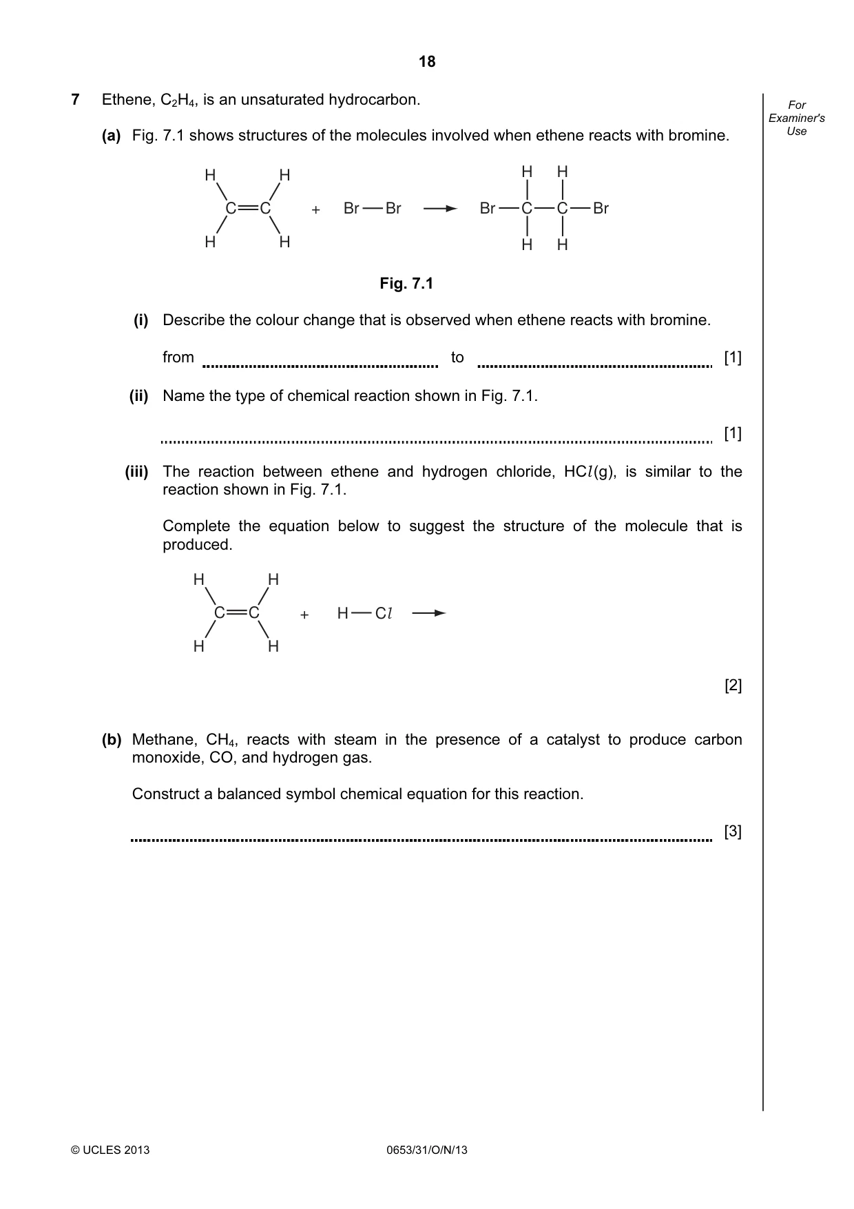 Cambridge IGCSE Science - Combined 0653 2013 Oct/Nov Paper 3 · Variant 1 question paper, page 18 of 24