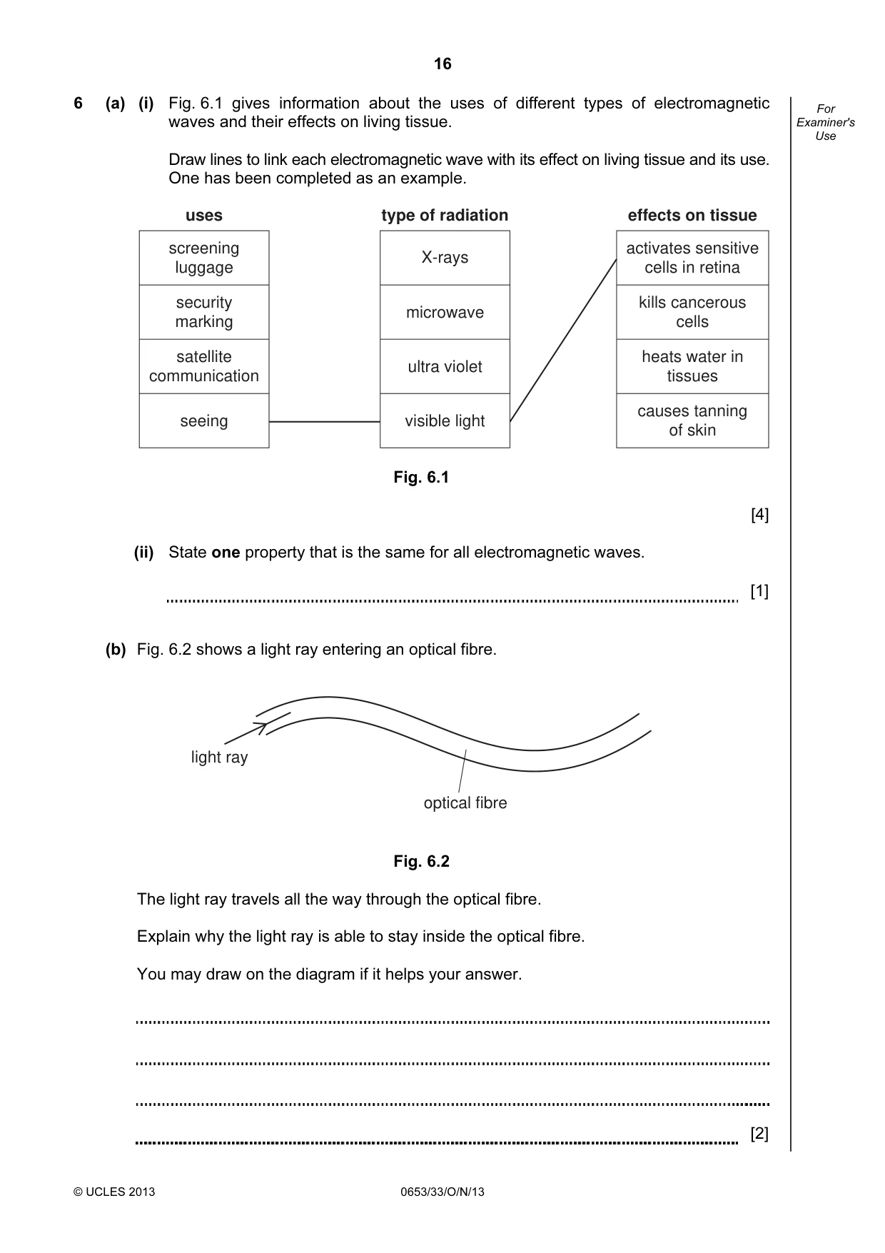Cambridge IGCSE Science - Combined 0653 2013 Oct/Nov Paper 3 · Variant 3 question paper, page 16 of 24