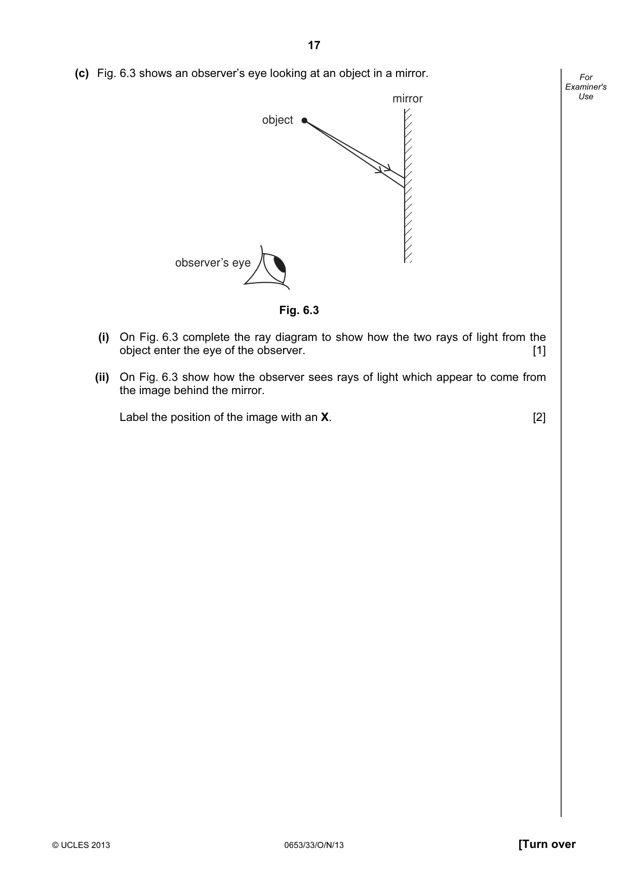 Cambridge IGCSE Science - Combined 0653 2013 Oct/Nov Paper 3 · Variant 3 question paper, page 17 of 24