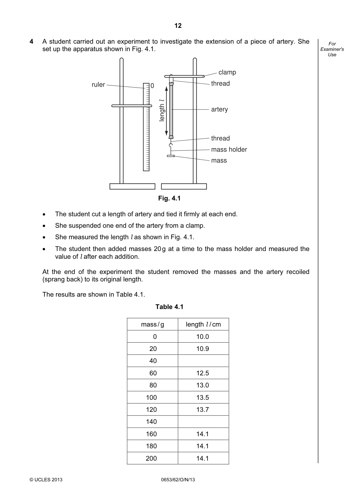 Cambridge IGCSE Science - Combined 0653 2013 Oct/Nov Paper 6 · Variant 2 question paper, page 12 of 20