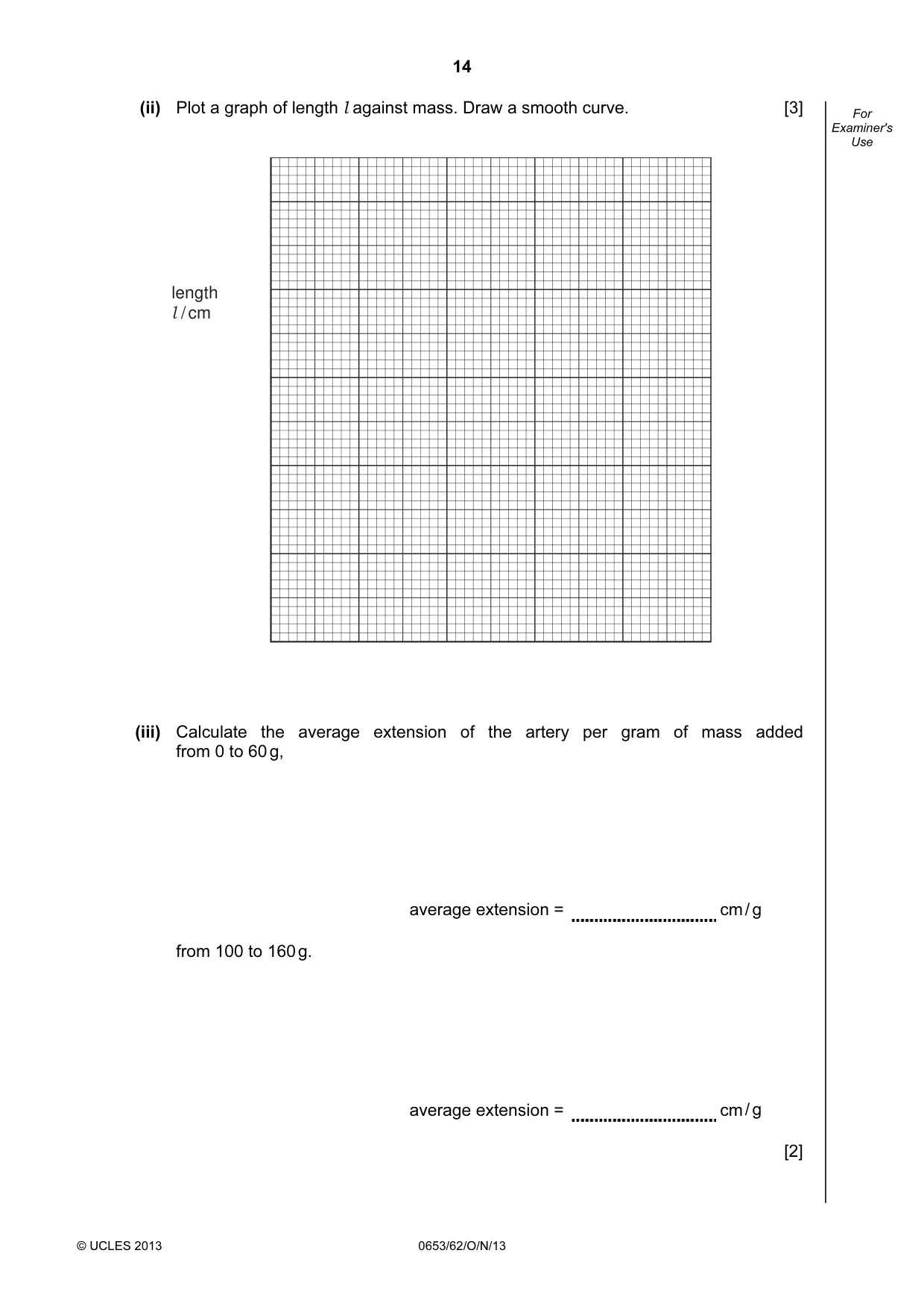 Cambridge IGCSE Science - Combined 0653 2013 Oct/Nov Paper 6 · Variant 2 question paper, page 14 of 20